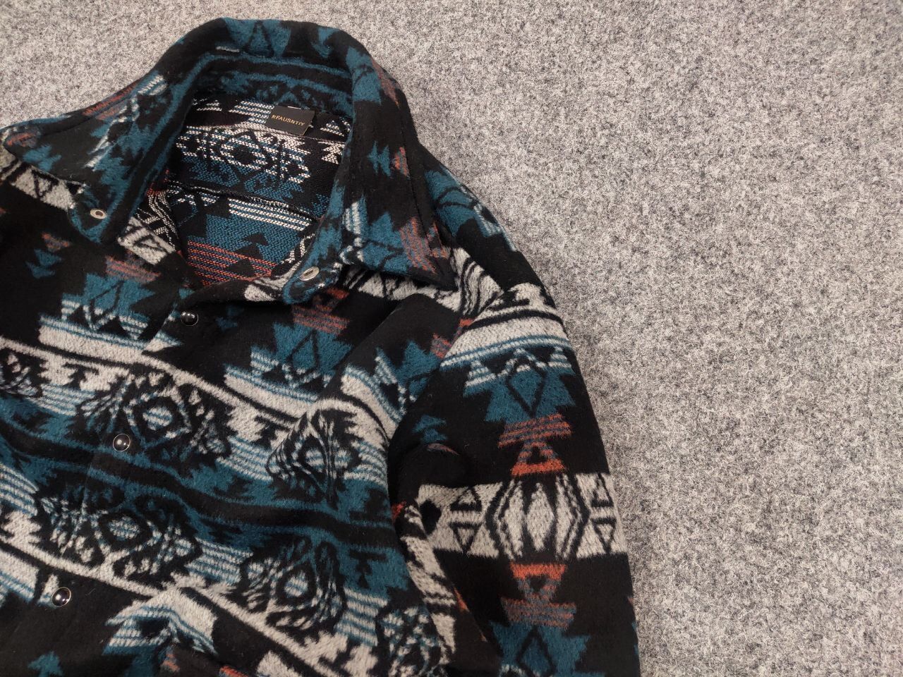 Other Rfausntiy Design overshirt Aztec flannel pocket Jacket Size US M / EU 48-50 / 2 - 4 Thumbnail