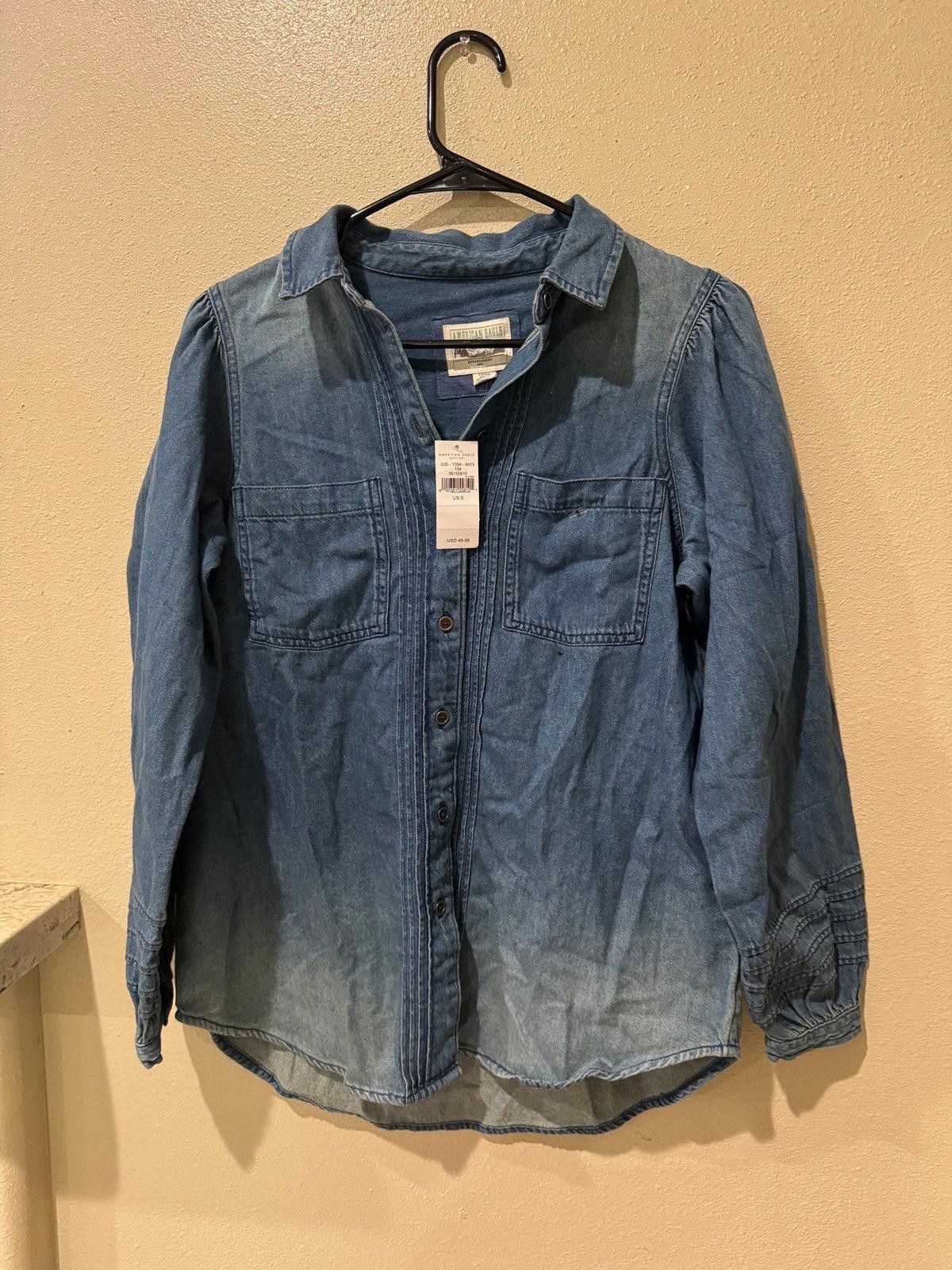 American Eagle Outfitters NWT American Eagle Long Sleeve Size S / US 4 / IT 40 - 1 Thumbnail
