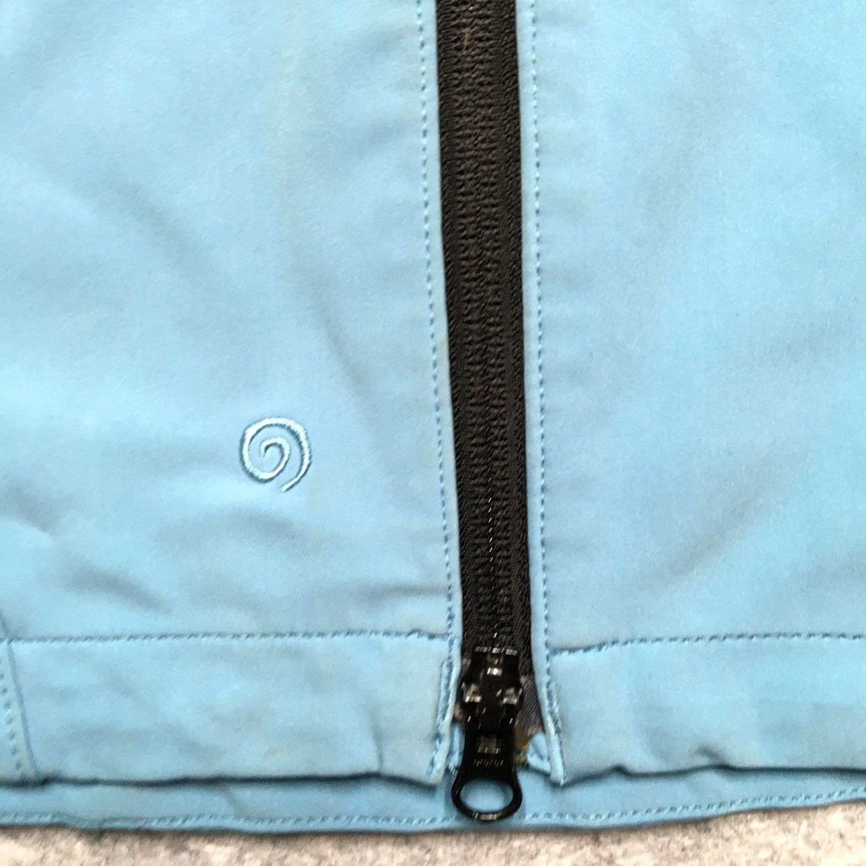 Mammut Mammut Softshell Jacket Womens L Blue Hooded Waterproof Logo Zip Jacket, Casual Outdoor Coat, Regular Size, Fall Winter Spring, Women Size L / US 10 / IT 46 - 2 Thumbnail