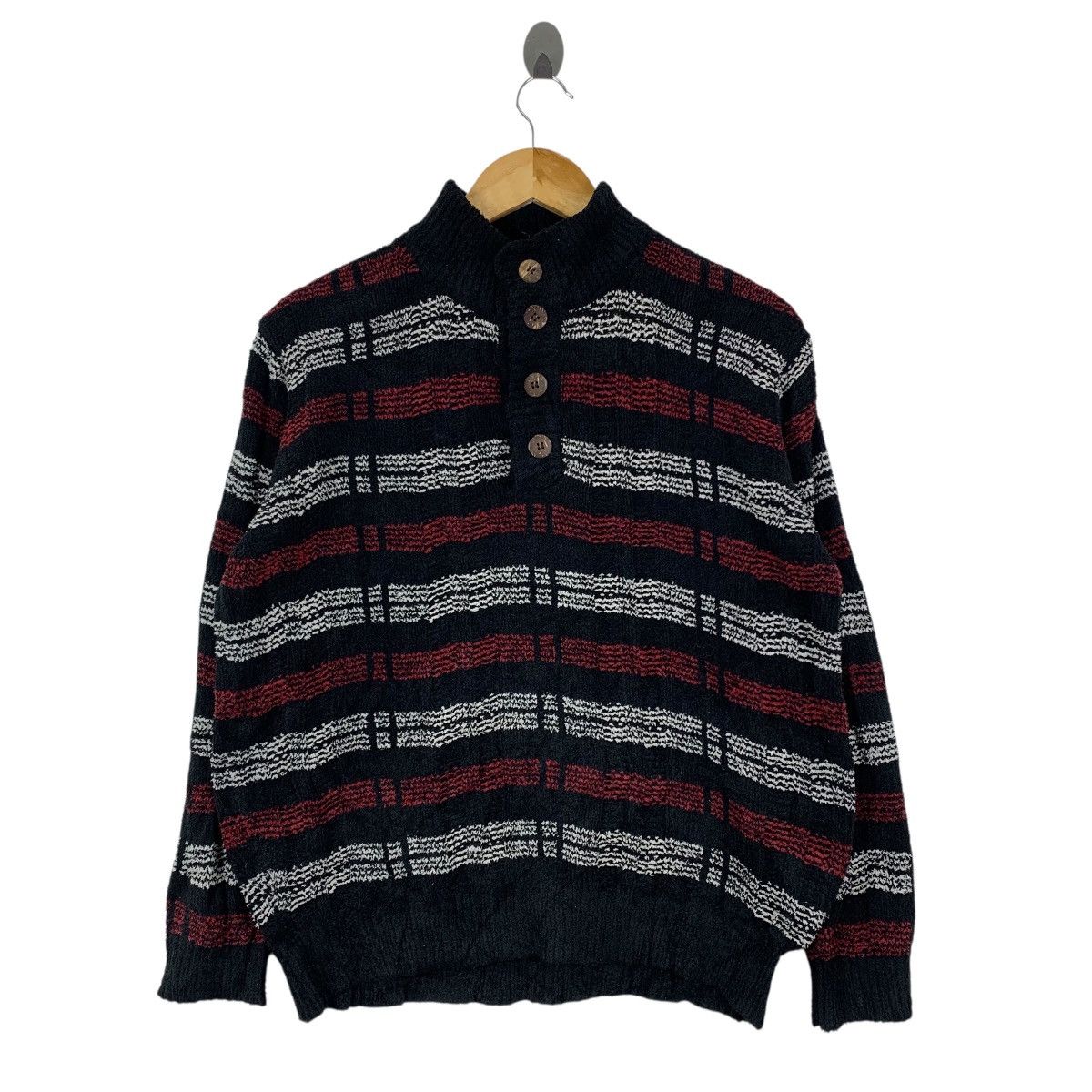Kansai Yamamoto Kansai Yamamoto 90s multicolor mohair sweater