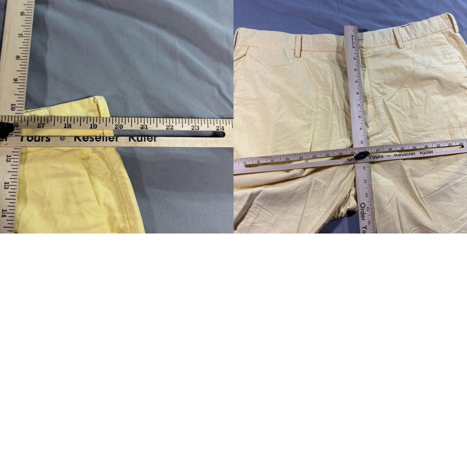 Polo Ralph Lauren VINTAGE? No. Polo Ralph Lauren Shorts Mens 38 Pink Yellow Classic Fit Chino Lot 2 Casual Size US M / EU 48-50 / 2 - 9 Thumbnail