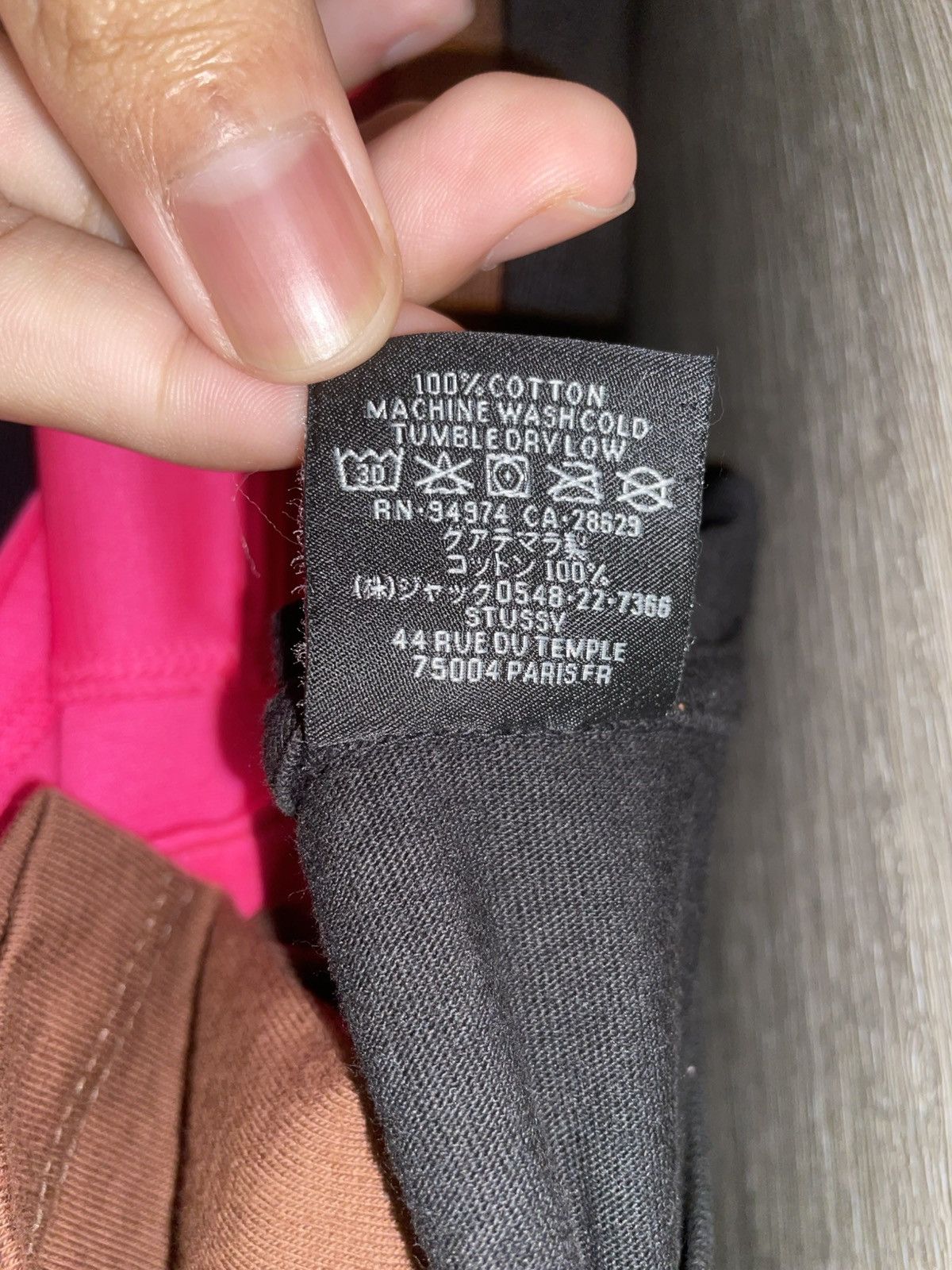 Stussy stussy oval corp tee black Size US M / EU 48-50 / 2 - 2 Thumbnail