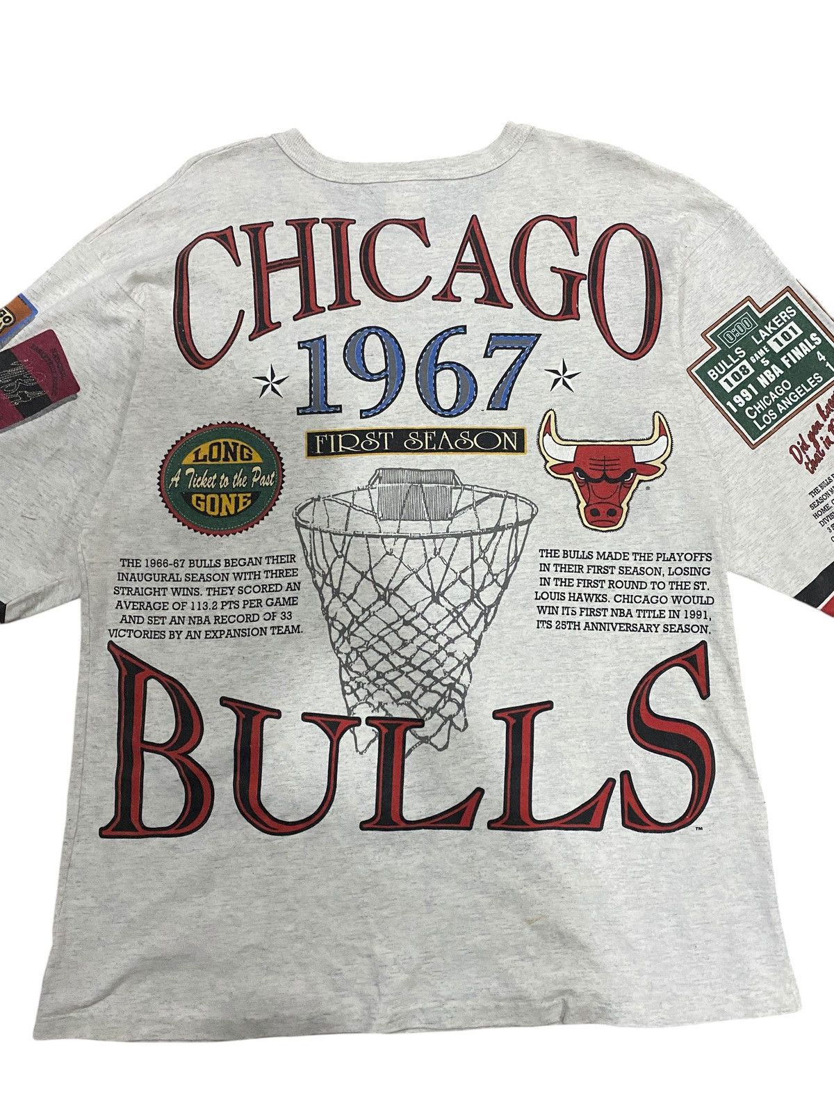Vintage 🔥True Vintage 1993 NBA Chicago Bulls Back to Back Champs Size US L / EU 52-54 / 3 - 10 Thumbnail
