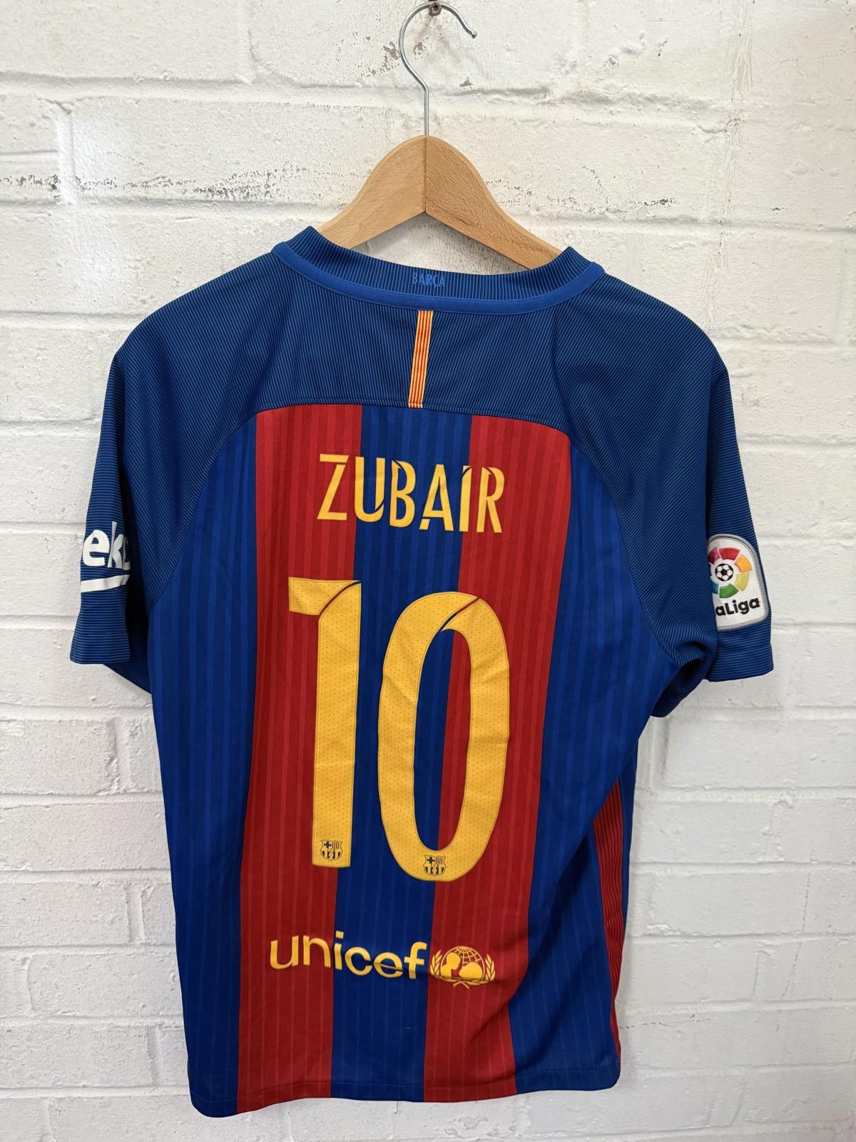 Nike FC Barcelona Men's Nike Dri-FIT Soccer Jersey Size Small Size ONE SIZE - 5 Thumbnail