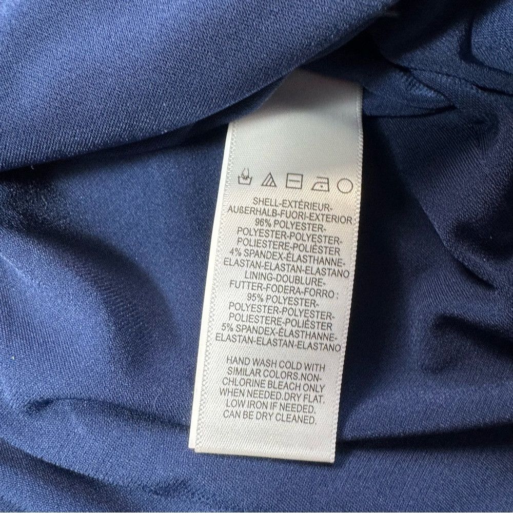 Dress the Population NWT New Dress the Population Dana Wrap Waist Cocktail Navy Size XXL / US 16-18 / IT 52-54 - 7 Thumbnail