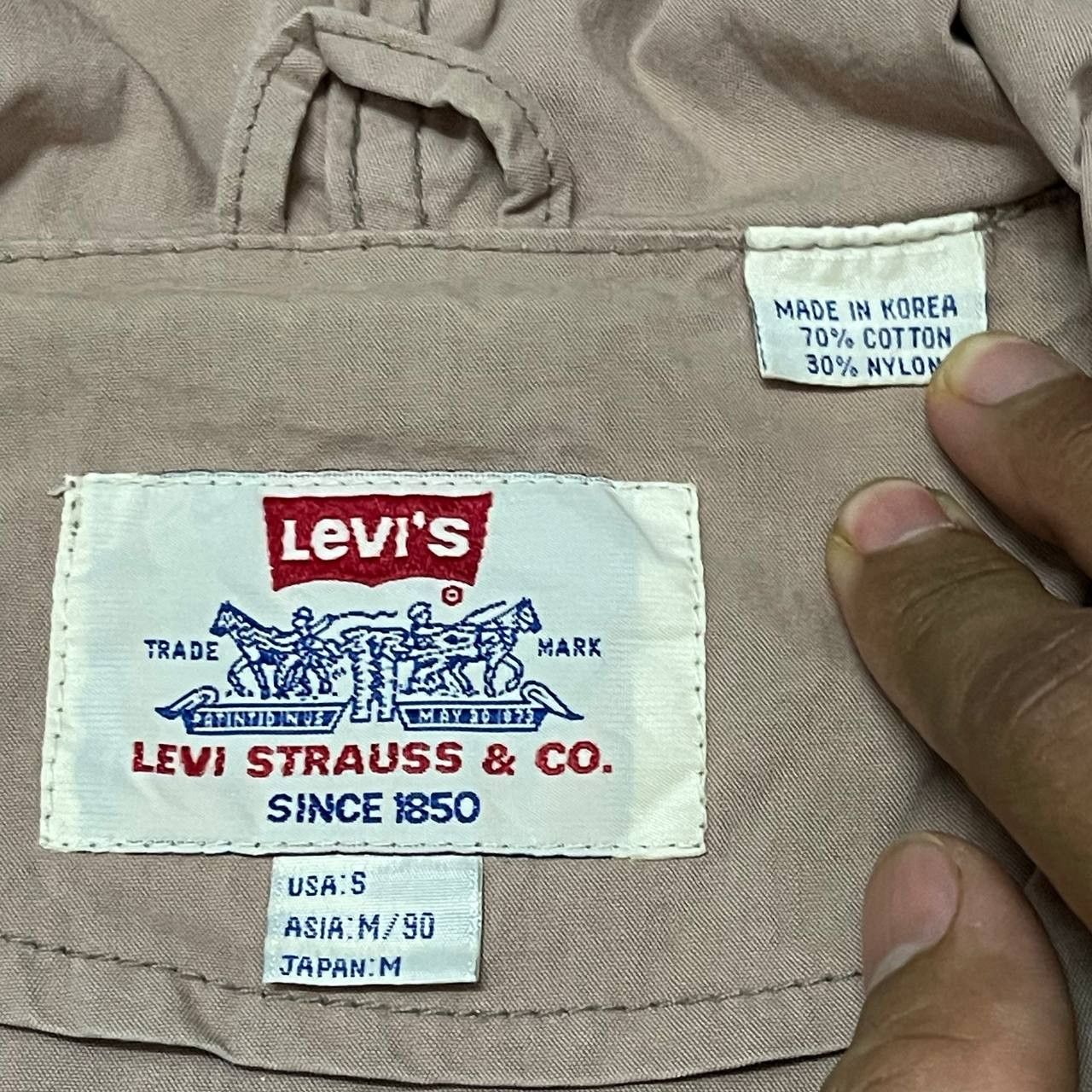 Levi's Vintage Levis Anorak Jacket Size US M / EU 48-50 / 2 - 7 Thumbnail