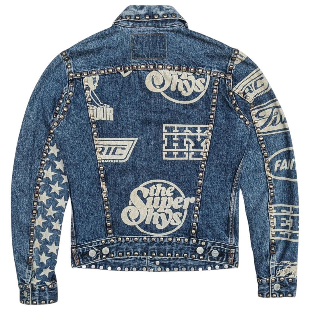 Beauty Beast × Hysteric Glamour × Japanese Brand HG trucker punk jacket iconic Size US S / EU 44-46 / 1 - 3 Thumbnail