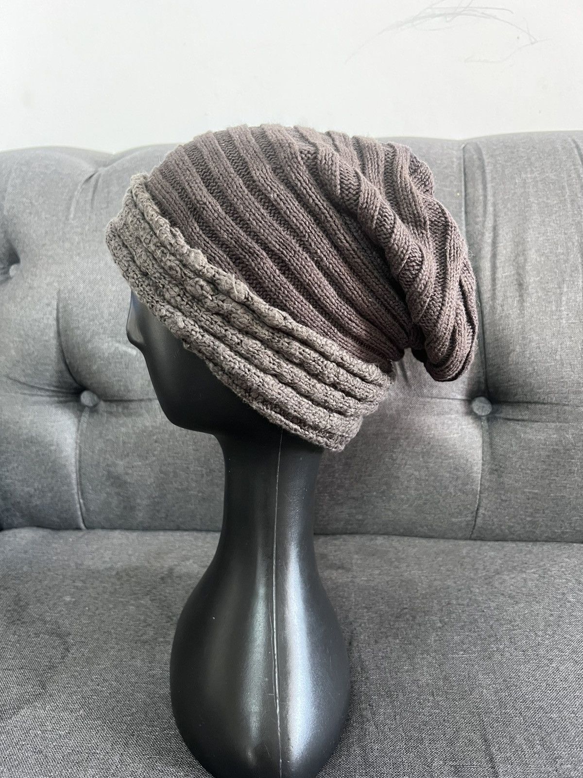Japanese Brand Beanie hat Size ONE SIZE - 4 Thumbnail