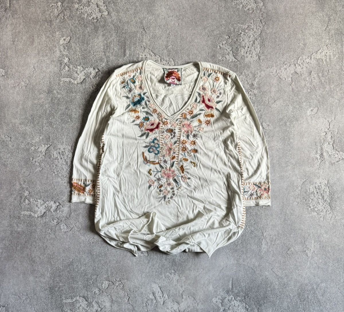 Johnny Was Johnny Was XS knitwear flowers shirt blouse pullover jumper Size XS / US 0-2 / IT 36-38 - 1 Thumbnail