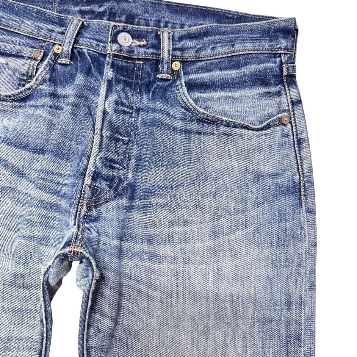 Levi's Levis 501 Distressed Jeans Clawmark Size US 31 - 5 Thumbnail
