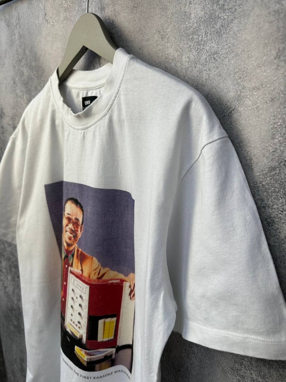 Edwin Edwin Daisuke White T-Shirt Tee LALALA Size US S / EU 44-46 / 1 - 6 Thumbnail