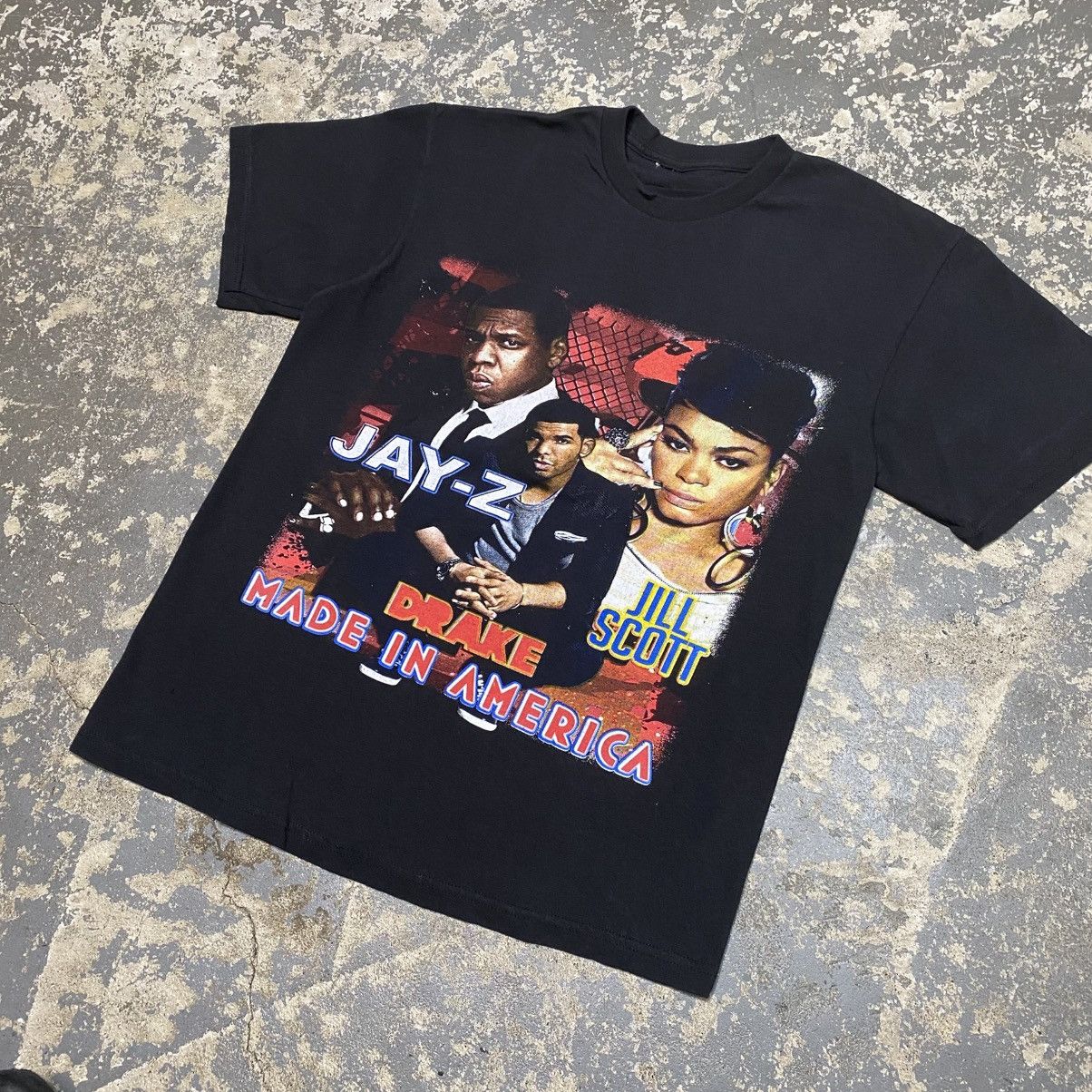 Rap Tees × Vintage Vintage Made in America Festival Jay Z Drake Lil Scott Rap Size US M / EU 48-50 / 2 - 3 Thumbnail