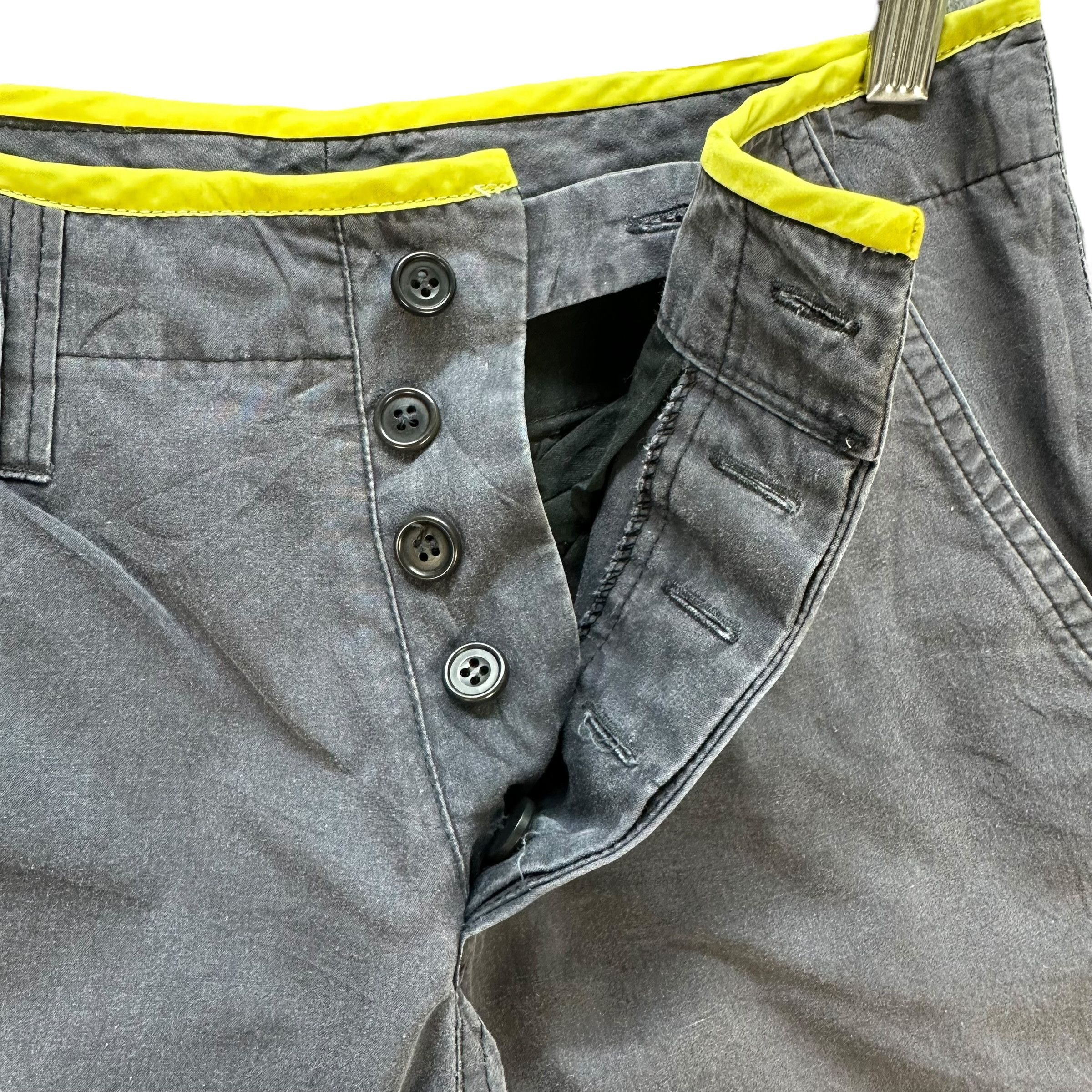 Helmut Lang Vintage Trashed HELMUT LANG Sun Faded Trousers W29 #A76-1819 Size US 29 - 4 Thumbnail