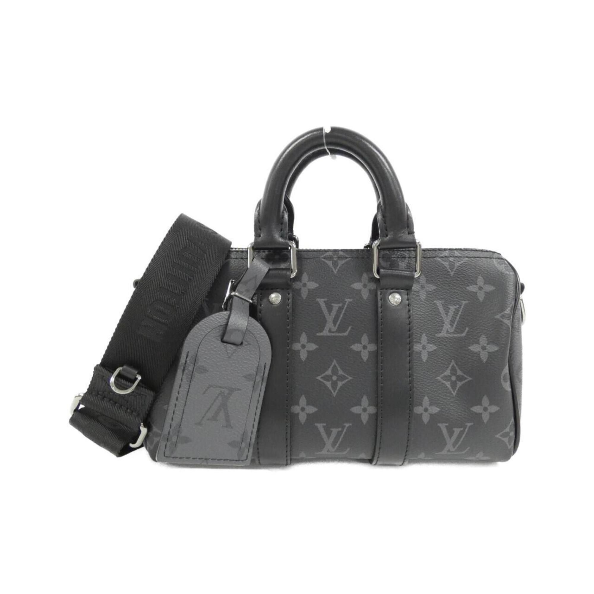 Louis Vuitton Louis Vuitton Monogram Eclipse Reverse Keepall Bandouliere 25cm M46271 Boston Bag Size ONE SIZE - 1 Thumbnail