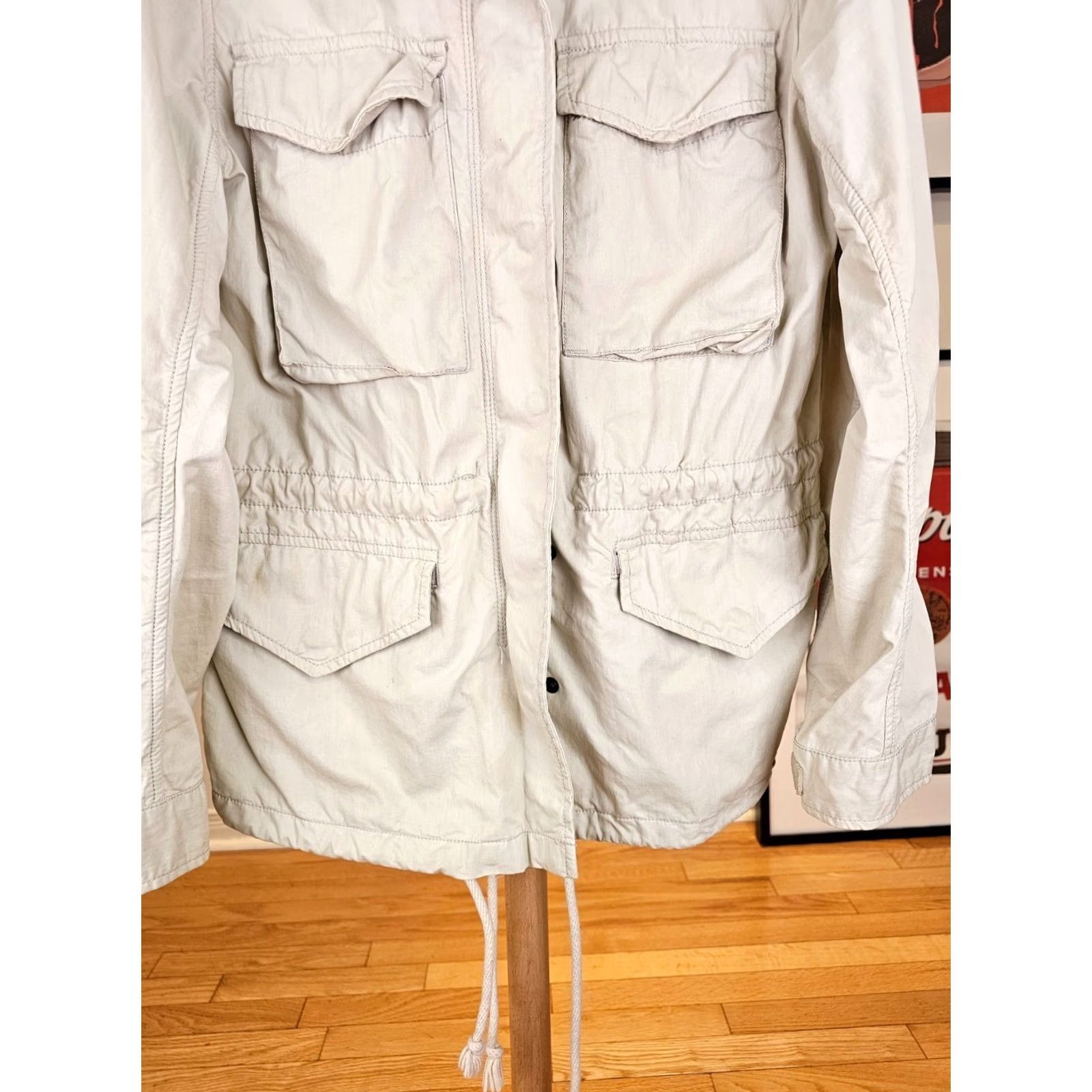 Ralph Lauren DENIM & SUPPLY RALPH LAUREN POLO BEIGE COTTON M-1965 MILITARY JACKET SZ S Mens Jacket Beige Cotton 16 INCH 19 INCH 25 INCH 27 INCH Size US S / EU 44-46 / 1 - 3 Thumbnail