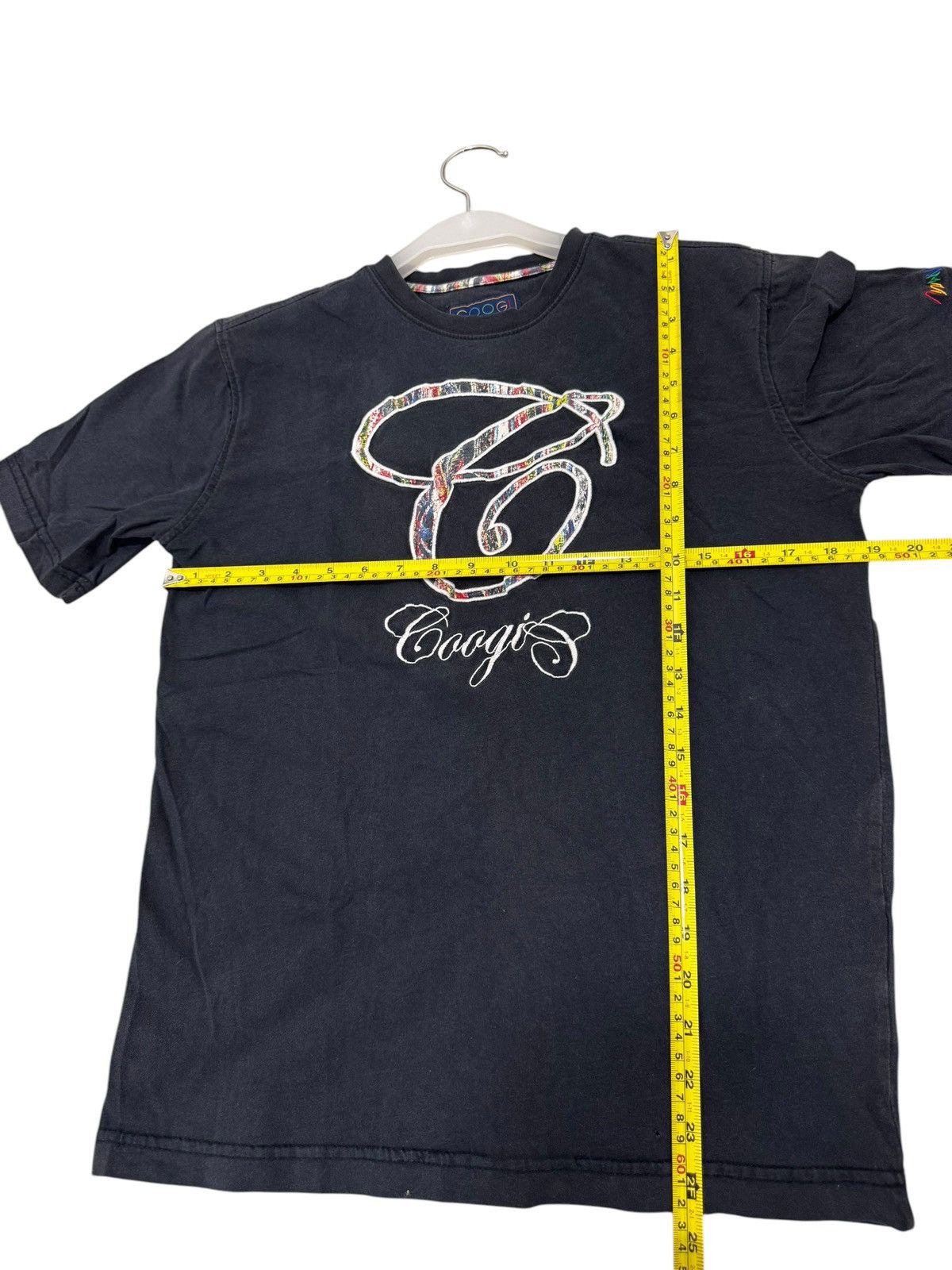 Coogi × Vintage VINTAGE SIGNATURE COOGI CENTRE LOGO EMBROIDERED TEE Size US S / EU 44-46 / 1 - 5 Thumbnail