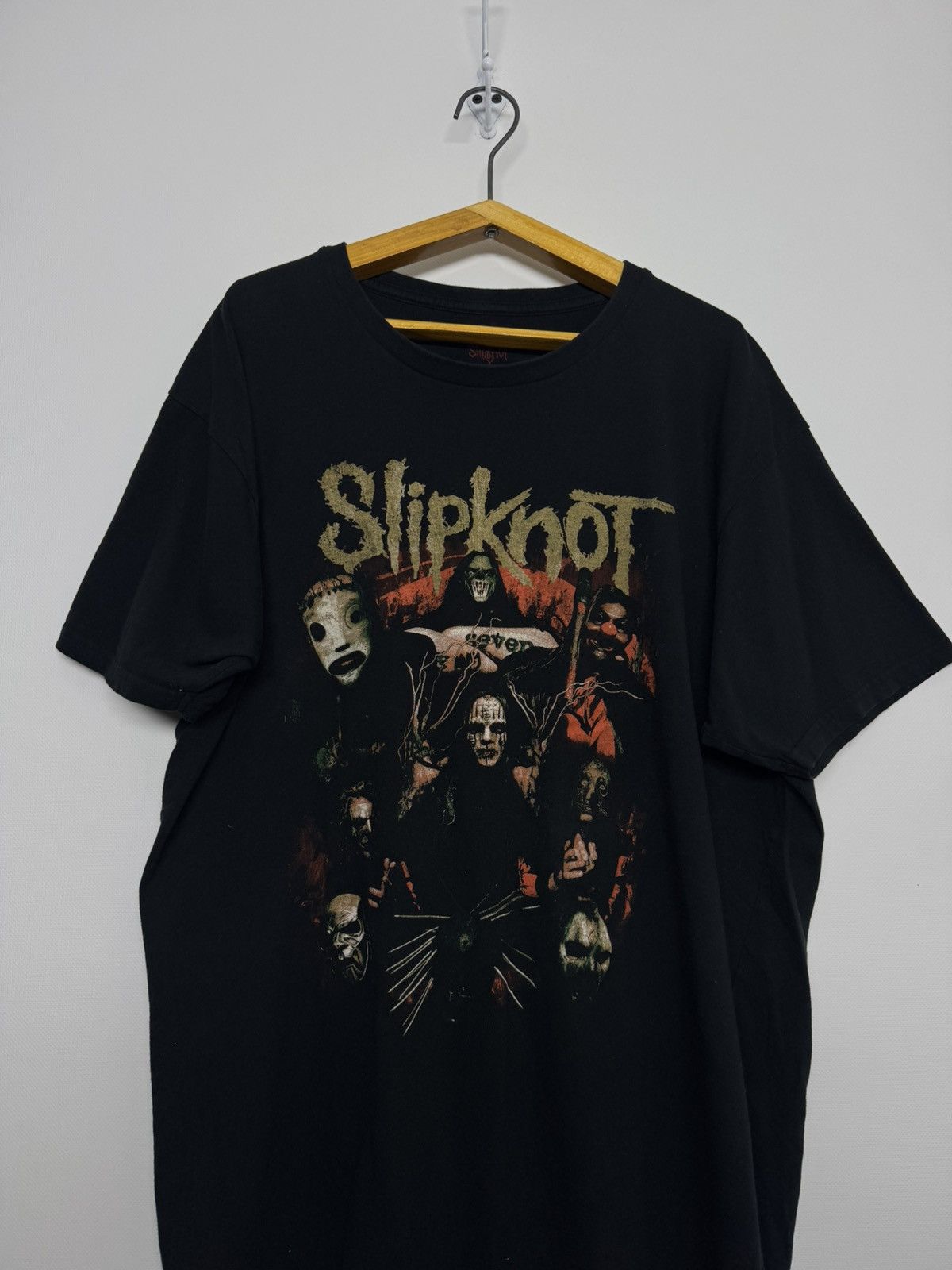 Slipknot SLIPKNOT T Shirt Black Double Sided Short Sleeve Size US XL / EU 56 / 4 - 3 Thumbnail
