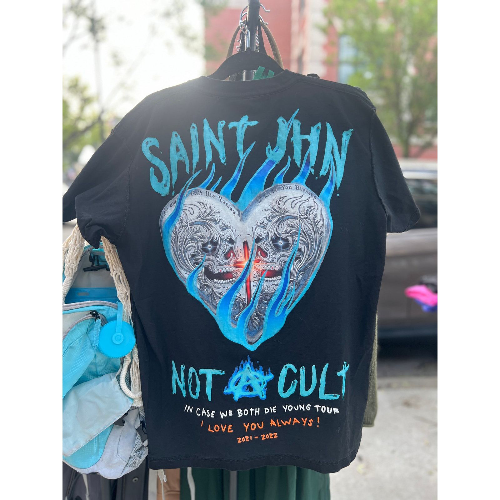 Other Saint Jhn "In Case We Both Die Young" Tour Chromedd Hearts Size US L / EU 52-54 / 3 - 4 Thumbnail