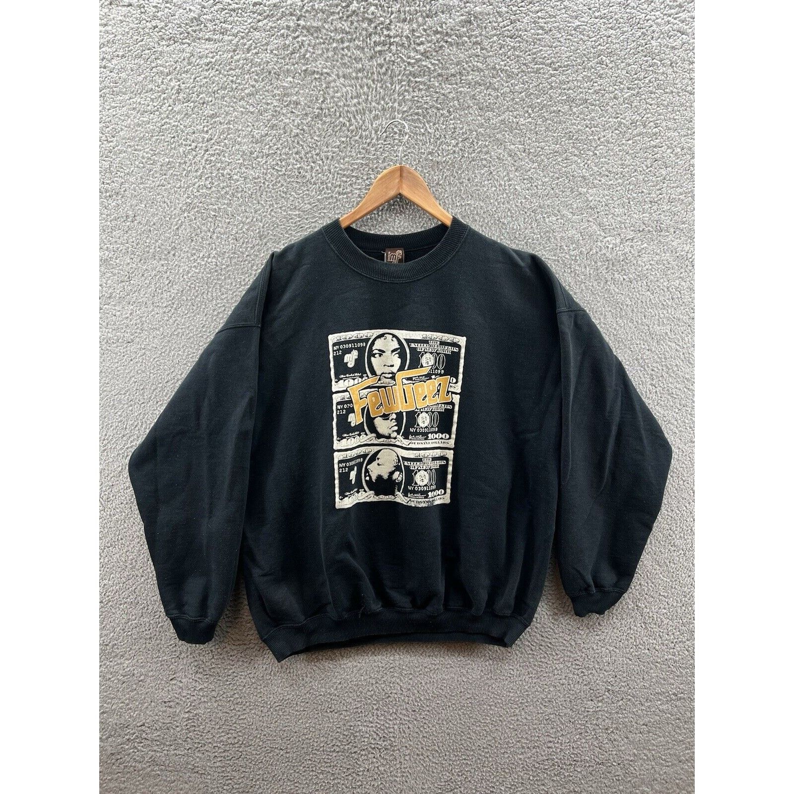Other Mixer Friendly Fewgees (Fugees) Black Crewneck Sweatshirt Size US XL / EU 56 / 4 - 1 Thumbnail