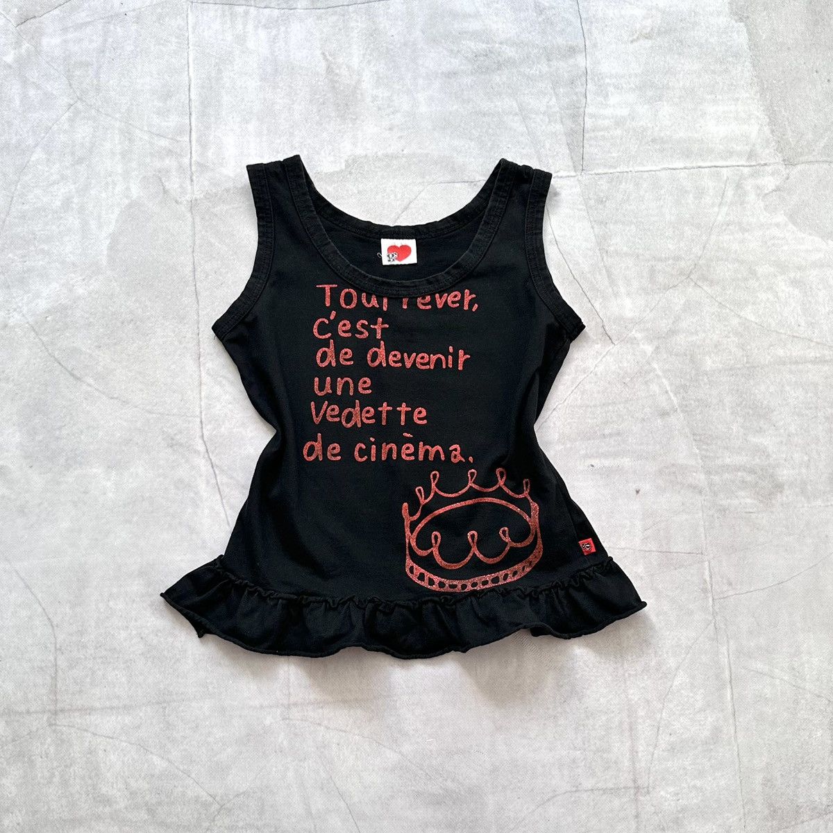 Hysteric Glamour Y2K France Hysteric Glamour Vibe Tank Top Skirt Cop Copine Size S / US 4 / IT 40 - 1 Thumbnail