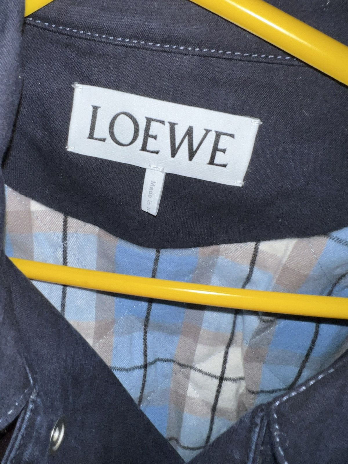 Loewe Loewe cotton twill jacket fireman clasp Size US S / EU 44-46 / 1 - 3 Thumbnail