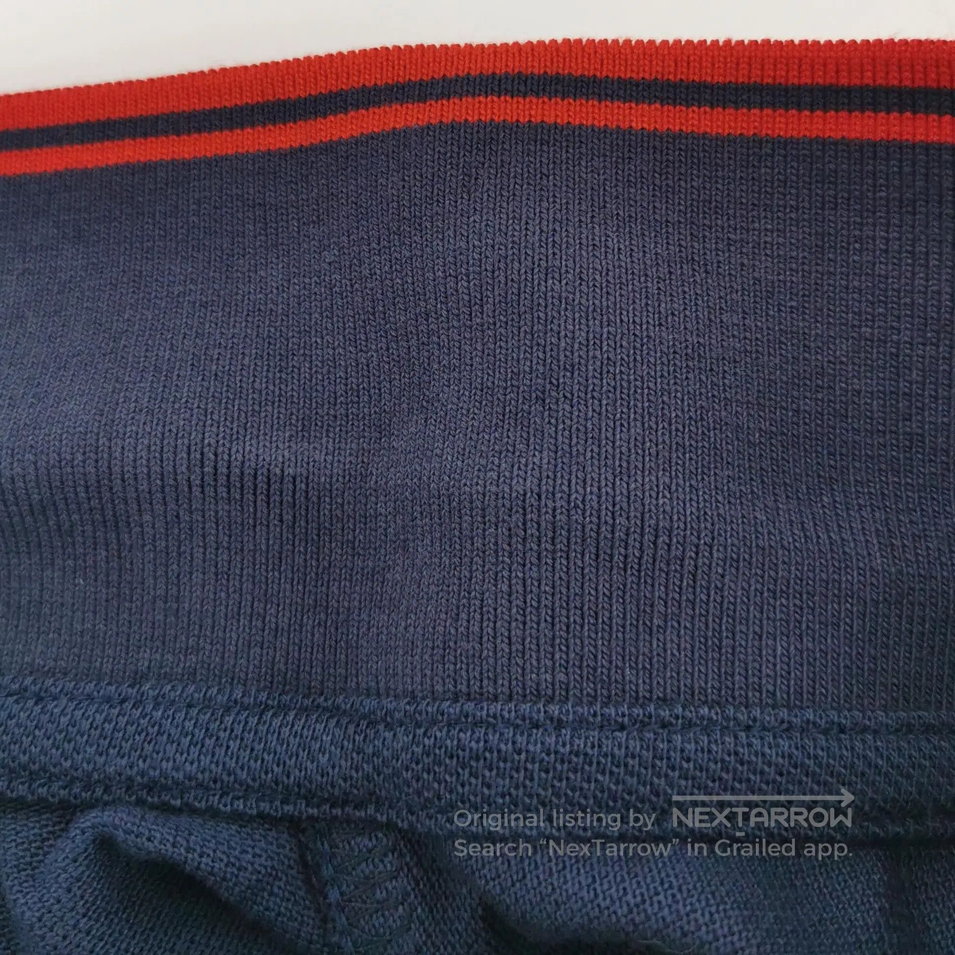 Prada Prada XL Cotton Striped Collar Polo Shirt. Size US XL / EU 56 / 4 - 1 Thumbnail