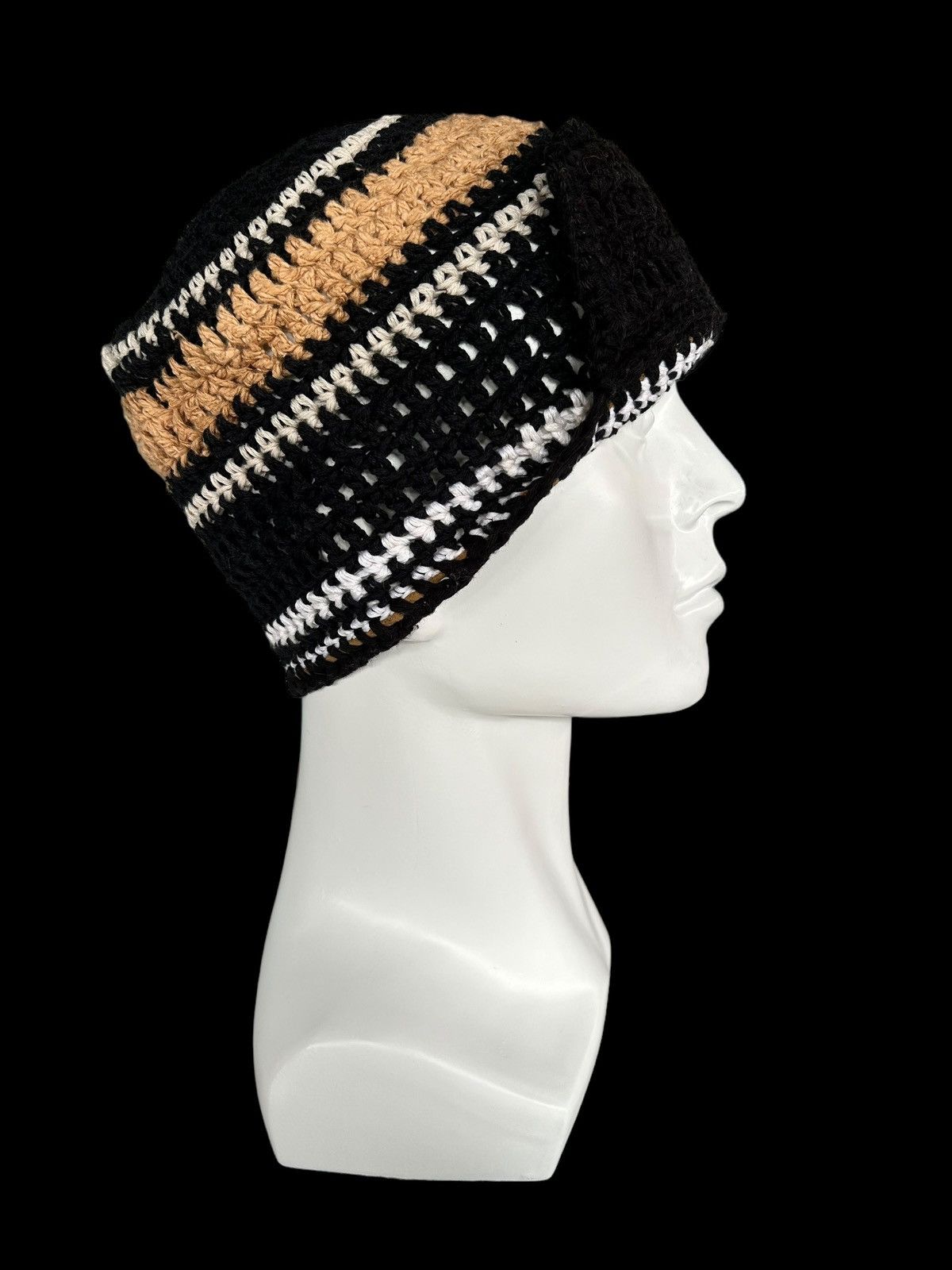 Japanese Brand × Kapital × Vintage Crochet Knitted Handmade Hats Rare Size ONE SIZE - 2 Thumbnail