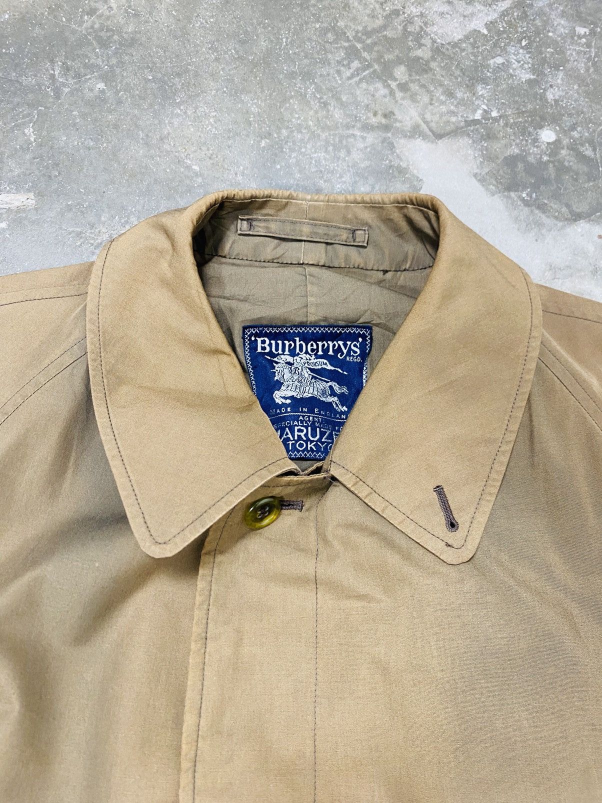 Burberry Vintage Burberry Hidden Buttons Trench Coat Size US L / EU 52-54 / 3 - 11 Thumbnail