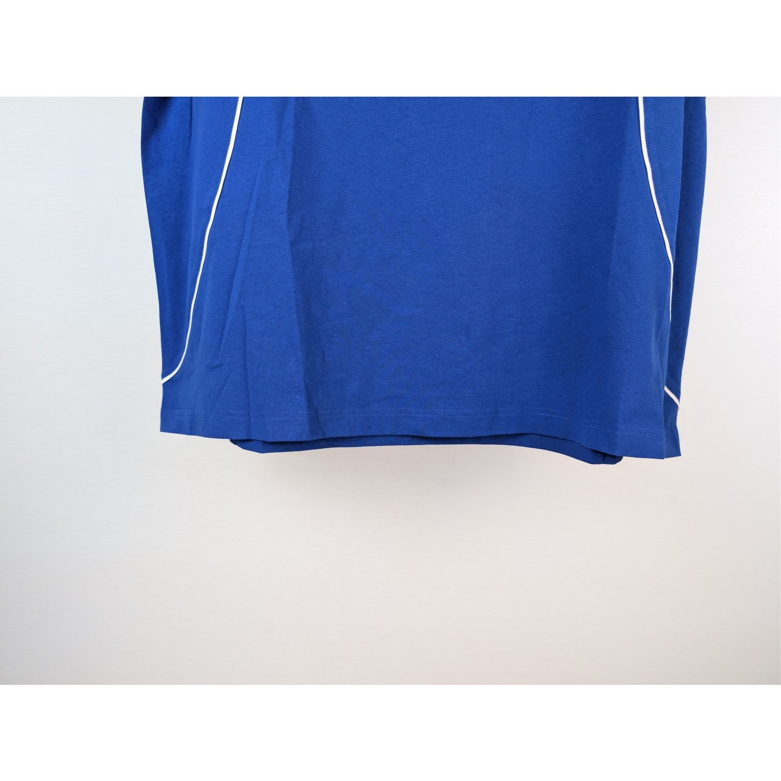 Balenciaga o1rshd1 Oversized Soccer T-Shirt Dry Jersey in Blue Size US M / EU 48-50 / 2 - 3 Thumbnail