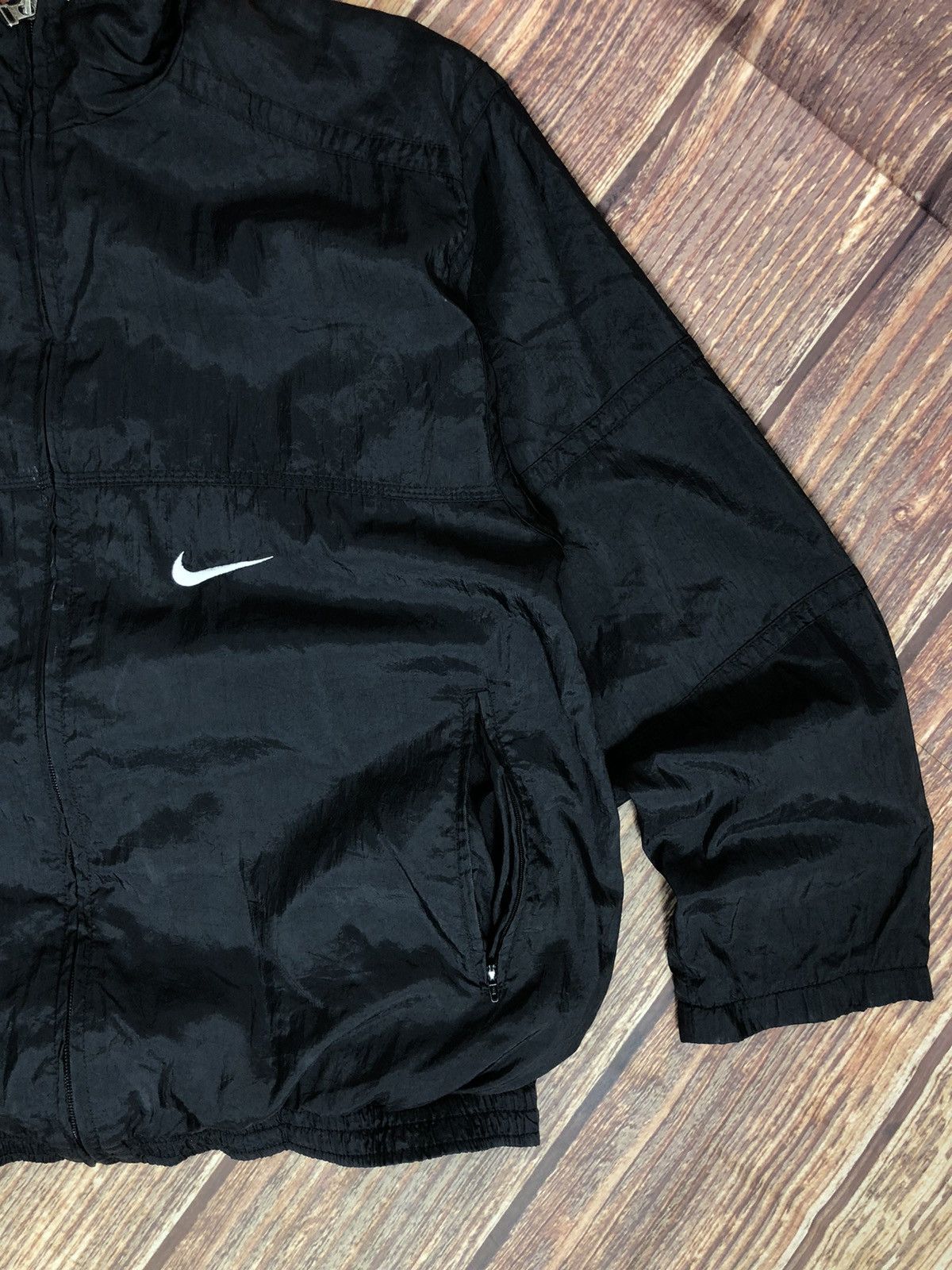 Nike × Vintage Vintage 90s Nike Windbreaker Jacket Mini Rare#179 Size US M / EU 48-50 / 2 - 3 Thumbnail