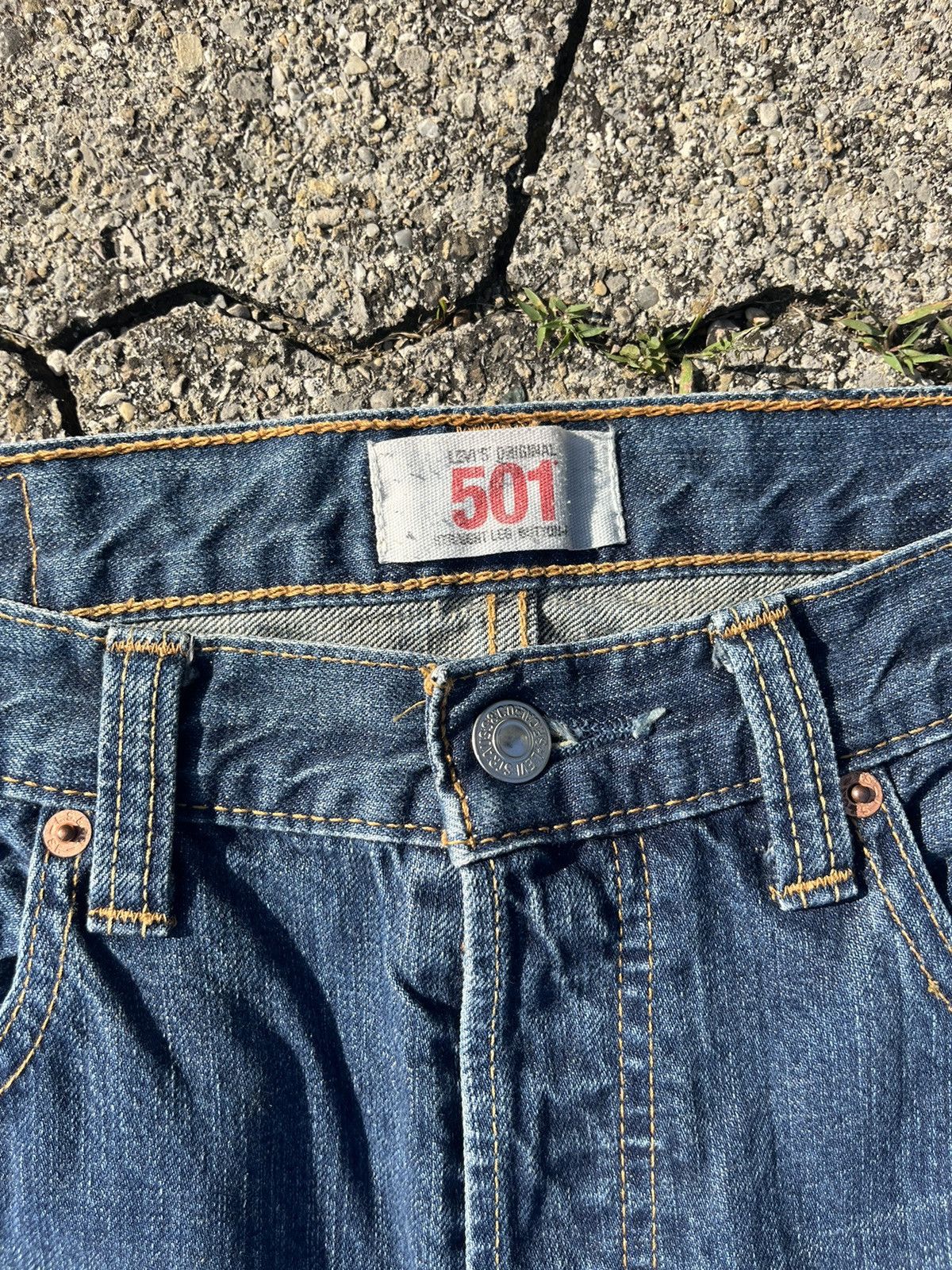 Levi's Vintage Clothing 501 Levis Original Jeans Size 28" / US 6 / IT 42 - 3 Thumbnail