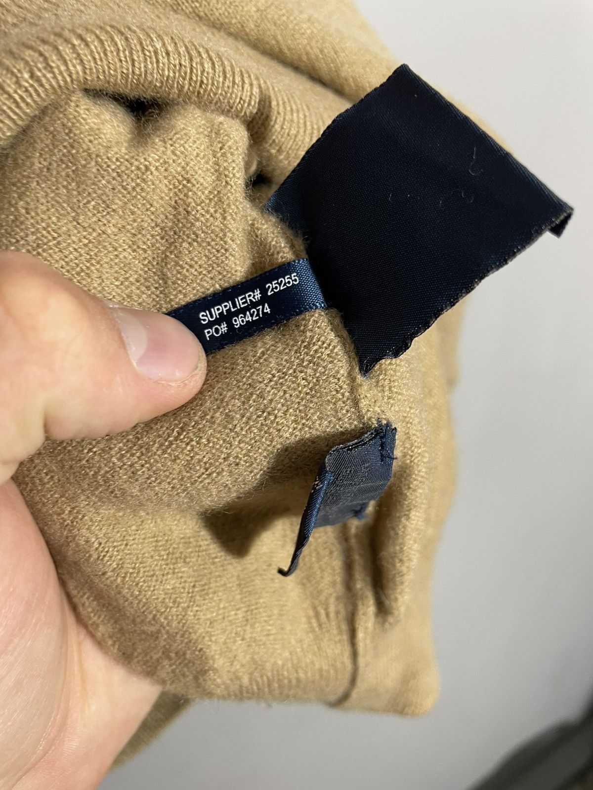 Polo Ralph Lauren × Vintage Vintage Polo Ralph Lauren Beige Old Money Style wool vest Size US XXL / EU 58 / 5 - 8 Thumbnail