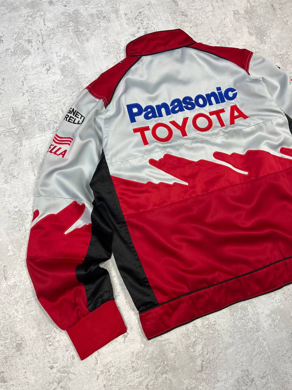 Vintage Vintage Toyota Panasonic Red Racing Jacket Size US M / EU 48-50 / 2 - 13 Thumbnail