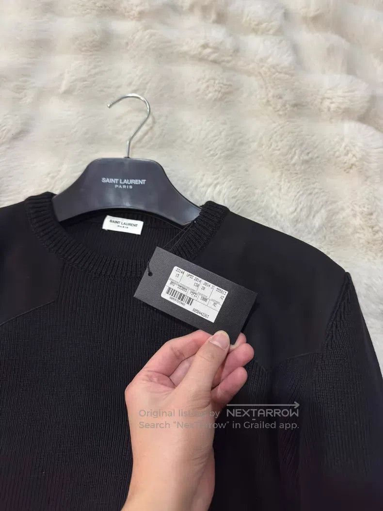 Saint Laurent Paris Saint Laurent Paris Original Sheepskin and Leather Patch M Size US XL / EU 56 / 4 - 2 Thumbnail