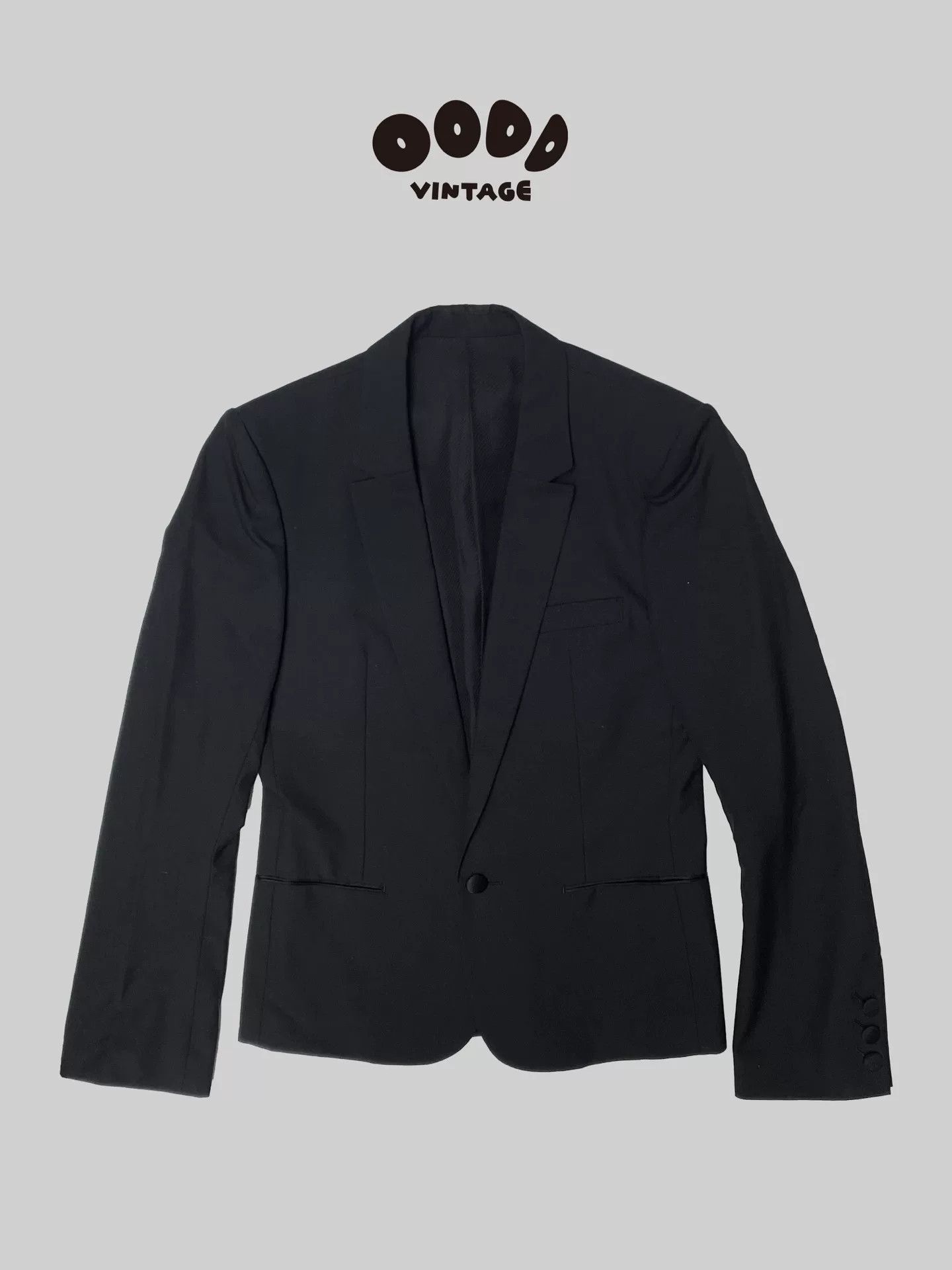 Number (N)ine Number (N)ine Wool Single-Breasted Blazer Size US S / EU 44-46 / 1 - 1 Thumbnail