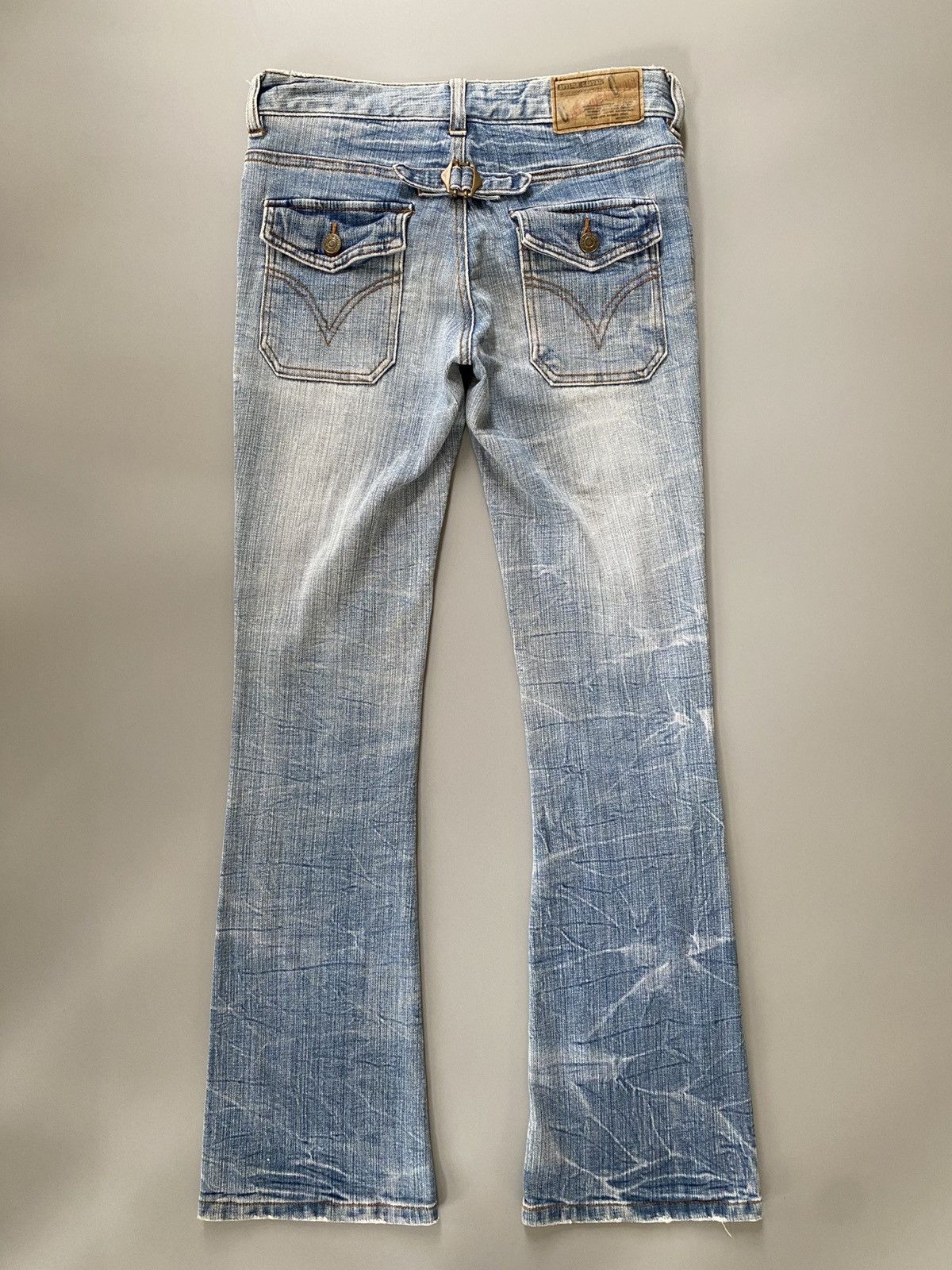 Japanese Brand vintage "Castanets Club" denim jeans Size 29" - 2 Thumbnail