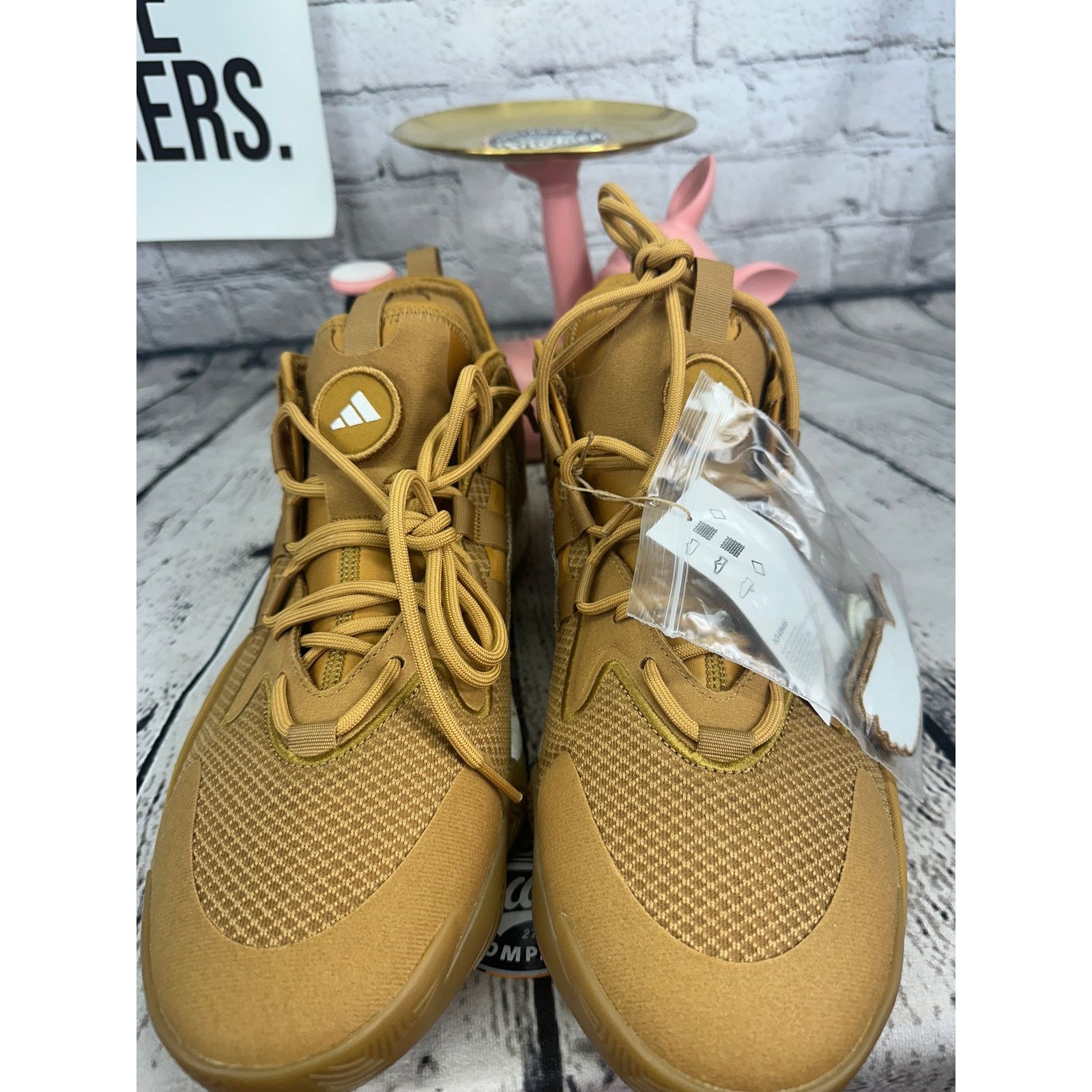 Adidas Adidas BYW Select Boost Basketball Shoes Mens 13 Brown NEW Size US 13 / EU 46 - 2 Thumbnail