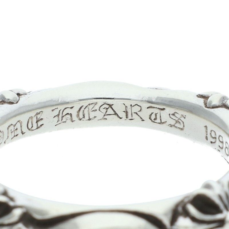 Chrome Hearts Chrome Hearts SBT Band Silver Ring Size ONE SIZE - 4 Thumbnail