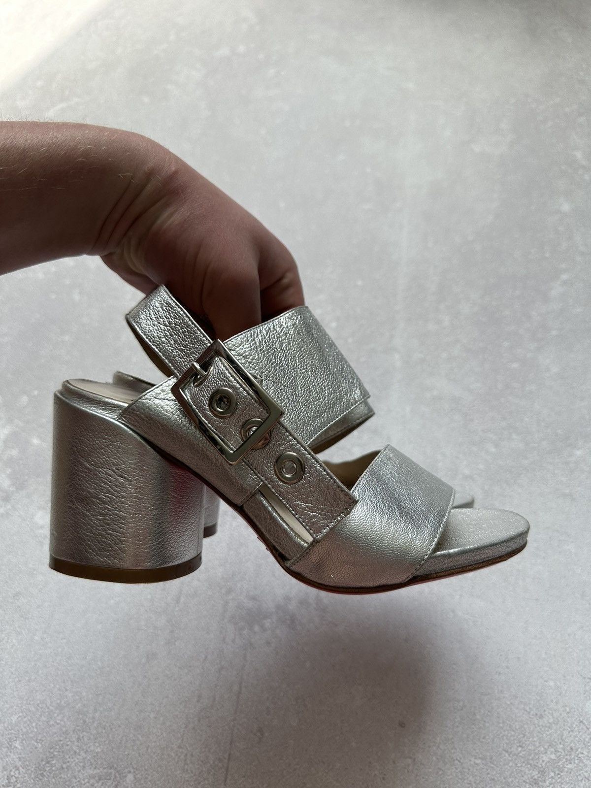 Versace Versace 1969 Italia platform sandal metallic size 36 Size US 6 / IT 36 - 10 Thumbnail