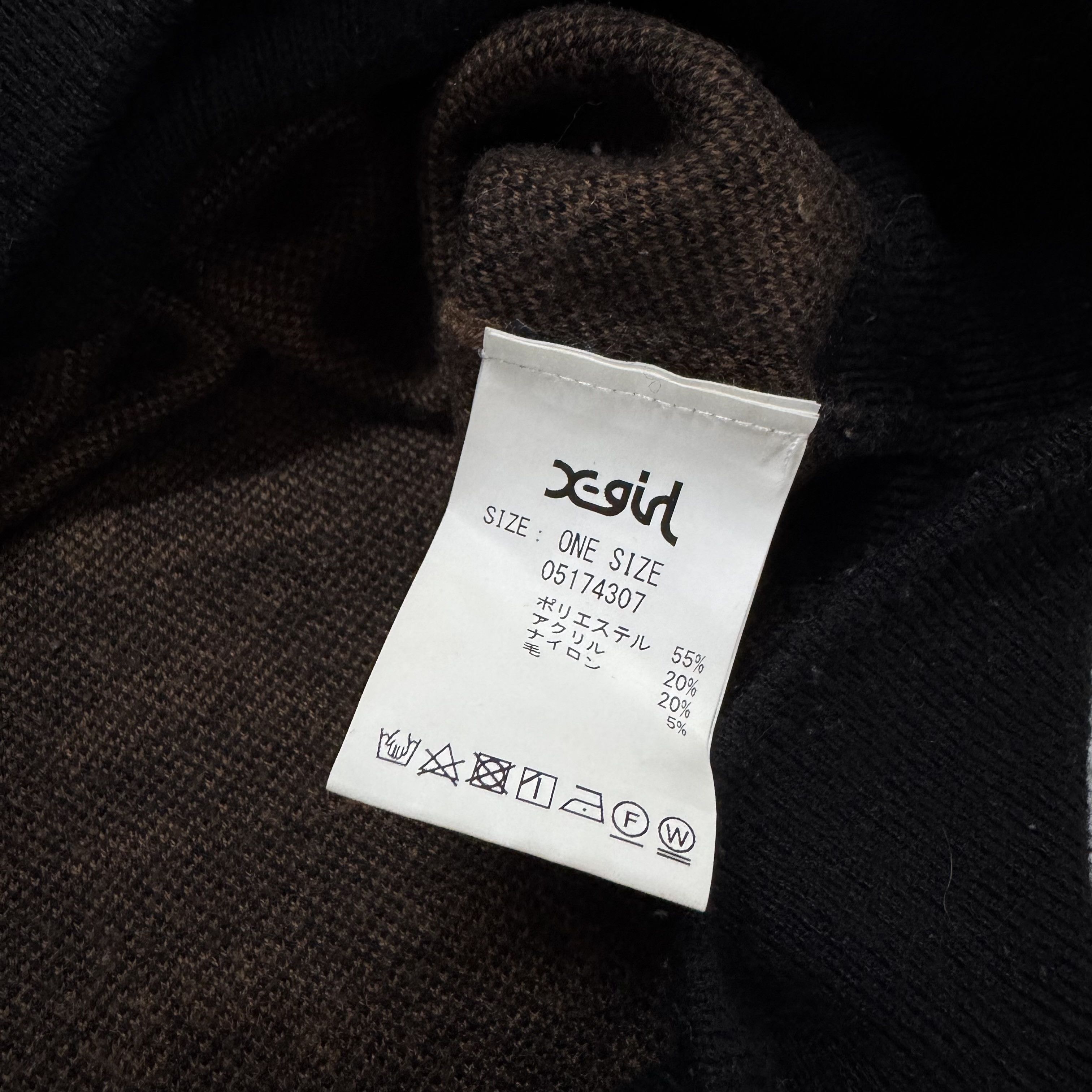 Japanese Brand Vintage Monogram XGIRL Knit Sweater Streetwear Size US S / EU 44-46 / 1 - 8 Thumbnail
