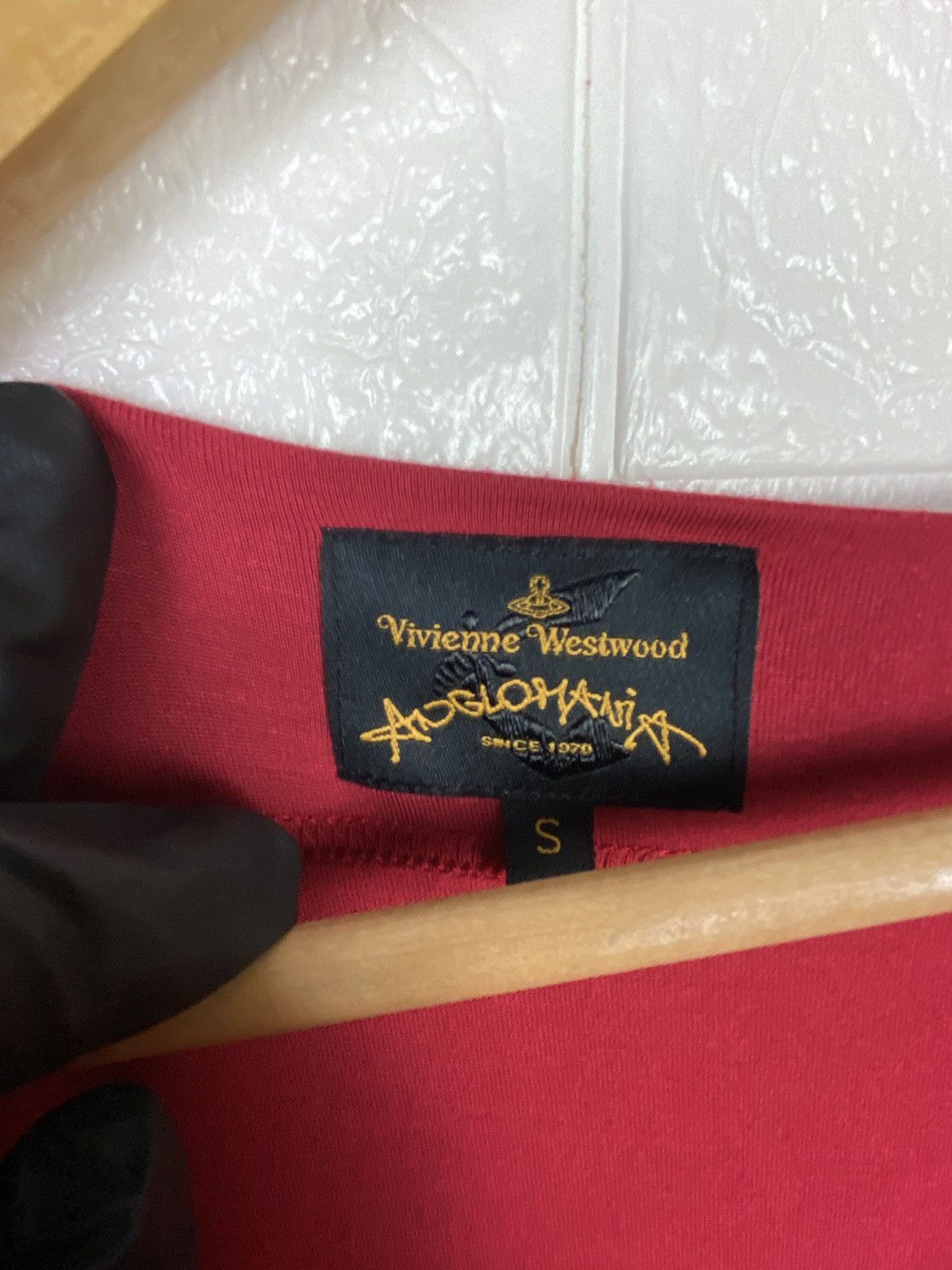 Vivienne Westwood Vintage Vivienne Westwood Anglomania bodycon midi dress red Size S / US 4 / IT 40 - 8 Thumbnail