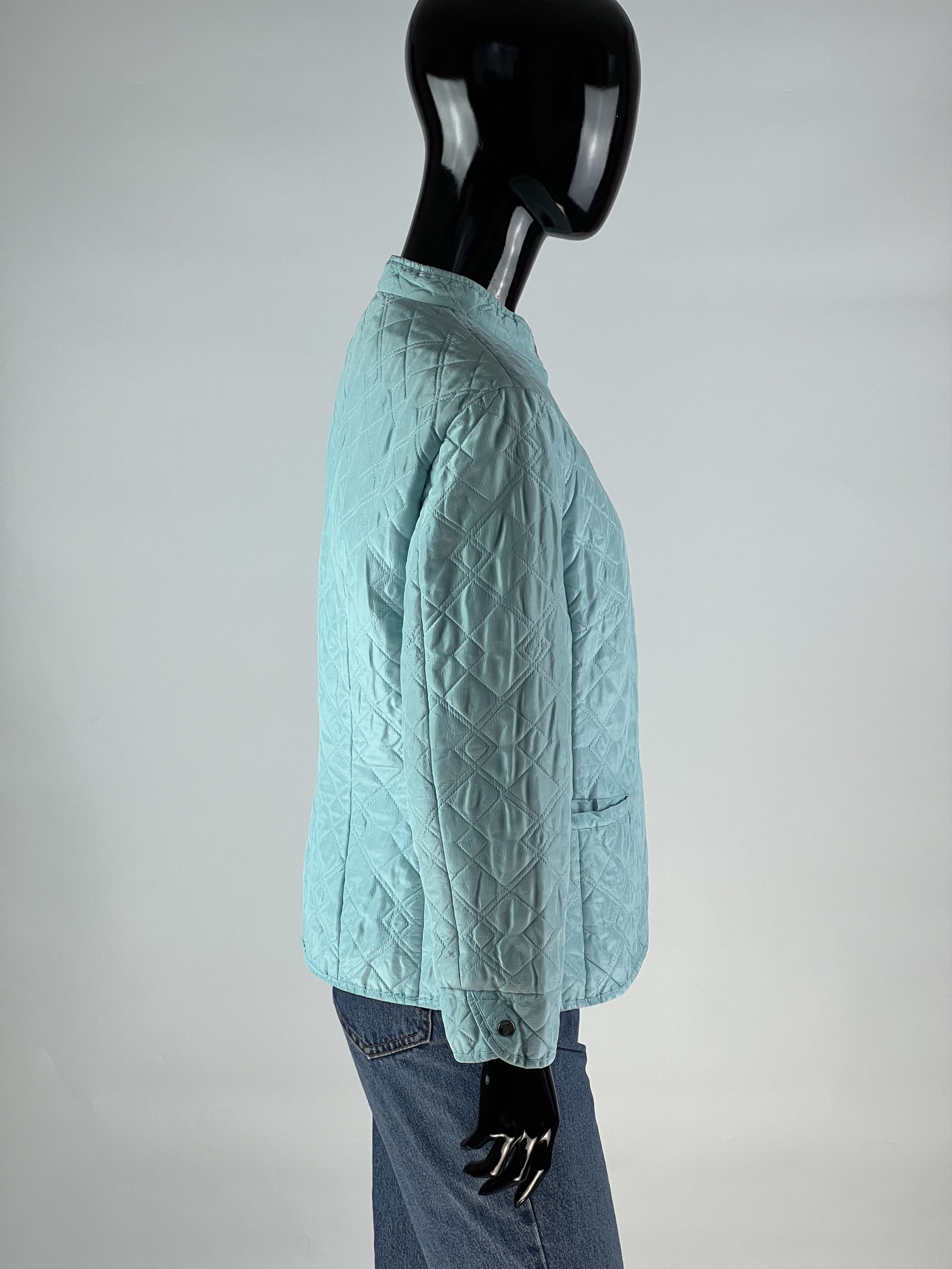 Bogner × Vintage Bogner Vintage Women's Silk Quilted Jacket US8 Size M / US 6-8 / IT 42-44 - 2 Thumbnail