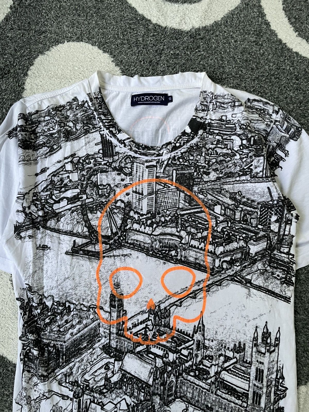 HYDROGEN HYDROGEN ITALY SKULL CITY TEe Size US M / EU 48-50 / 2 - 3 Thumbnail