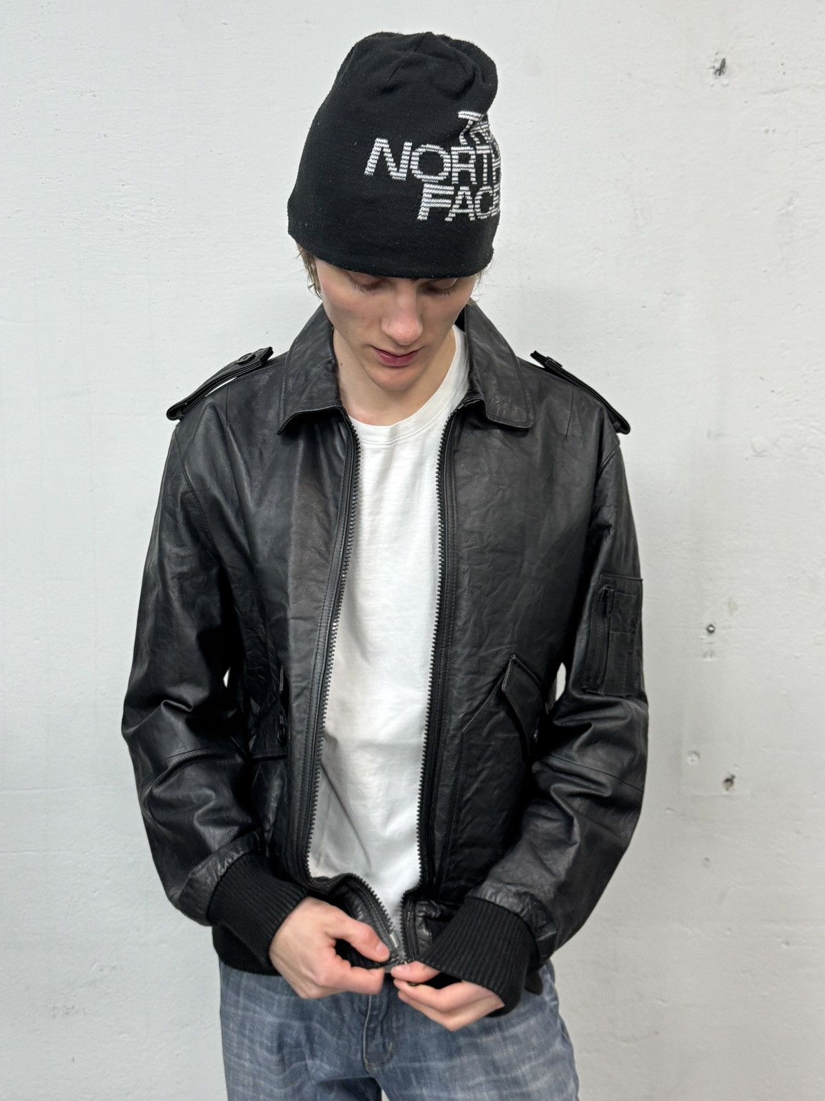 Japanese Brand Vintage Real Leather Racing Jacket Primavera Size US L / EU 52-54 / 3 - 1 Thumbnail