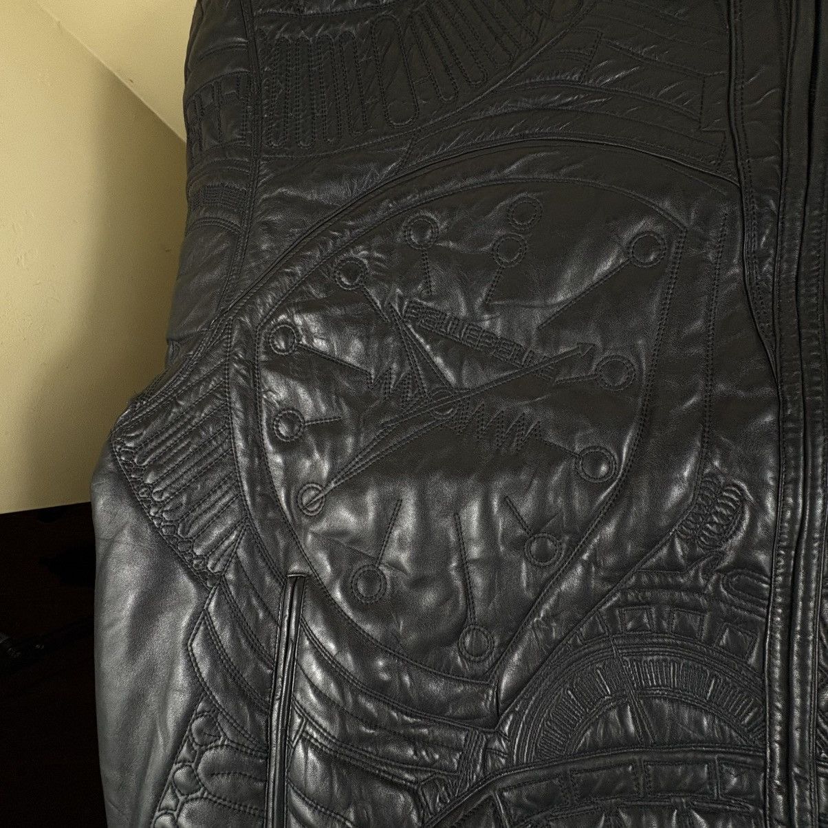 Marc Buchanan Vtg Marc Buchanan Pelle Pelle Embossed Hip Hop Bomber 56 Size US XXL / EU 58 / 5 - 11 Thumbnail