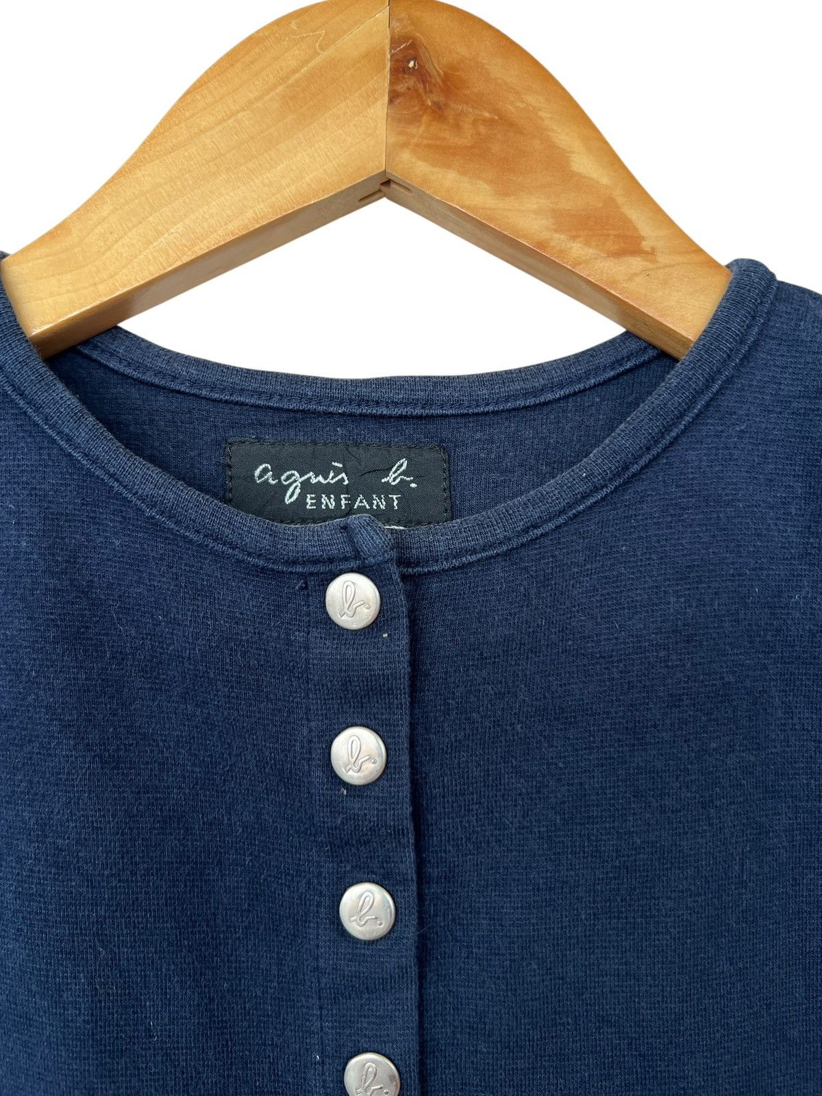agnes b. Vintage Agnes B Snap Button Sweater Size XS / US 0-2 / IT 36-38 - 3 Thumbnail