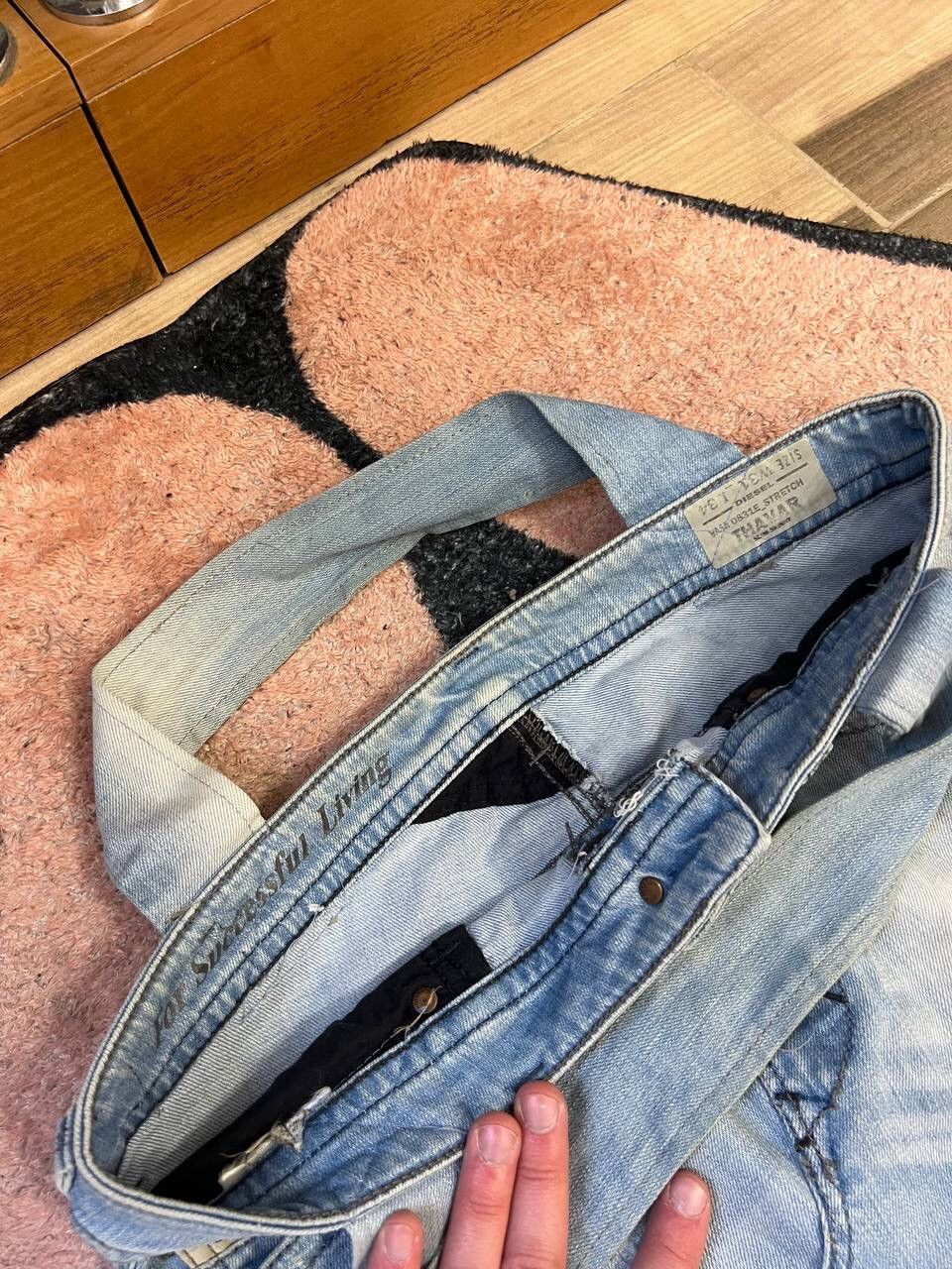 Diesel Vintage Diesel Cargo Distressed y2k denim bag Size ONE SIZE - 8 Thumbnail