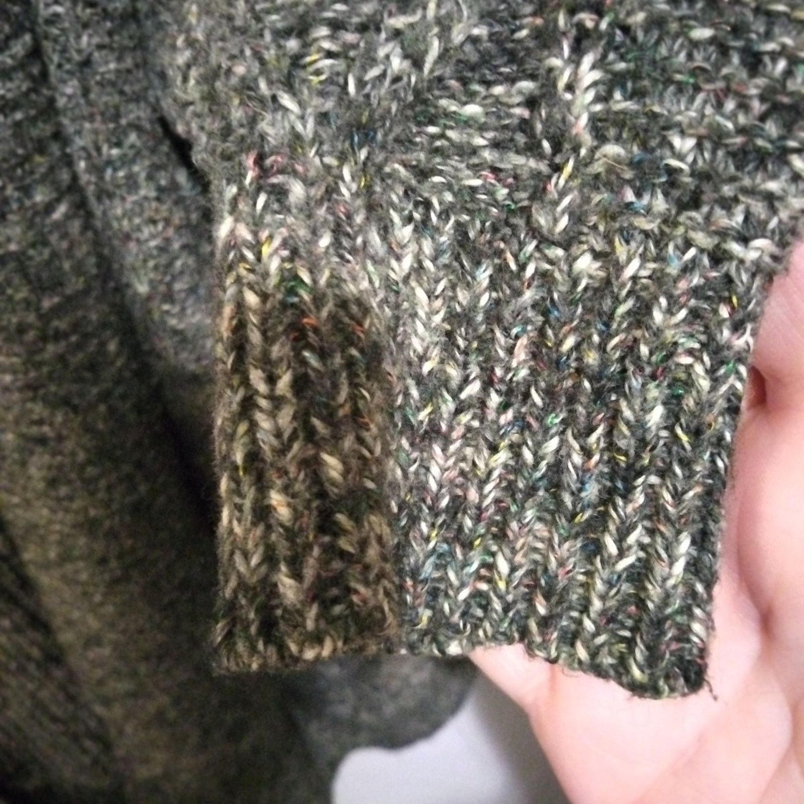 Other City Girl County Girl Grey Black Cardigan1 xl Knit Open Size XL / US 12-14 / IT 48-50 - 5 Thumbnail