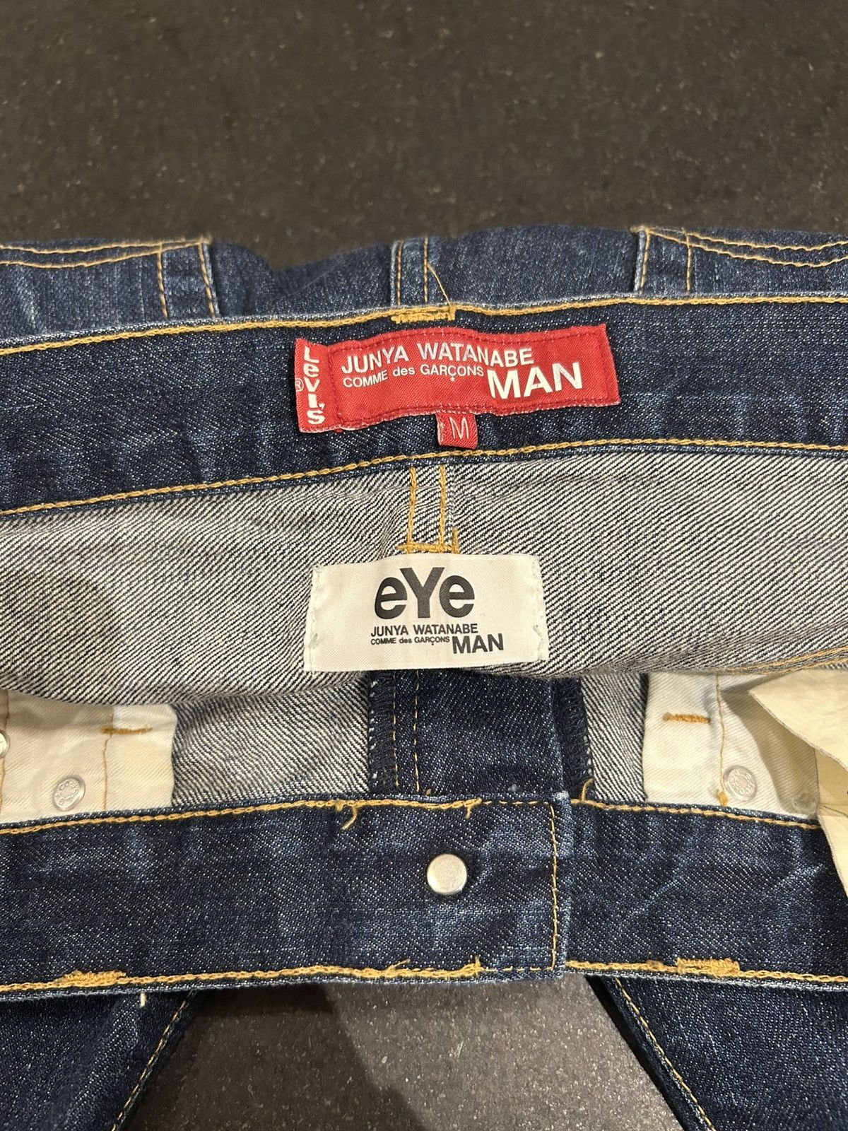 Junya Watanabe × Levi's Levis x Junya Watanabe CDG MAN Tailored Denim Jeans Size US 38 / EU 54 - 6 Thumbnail