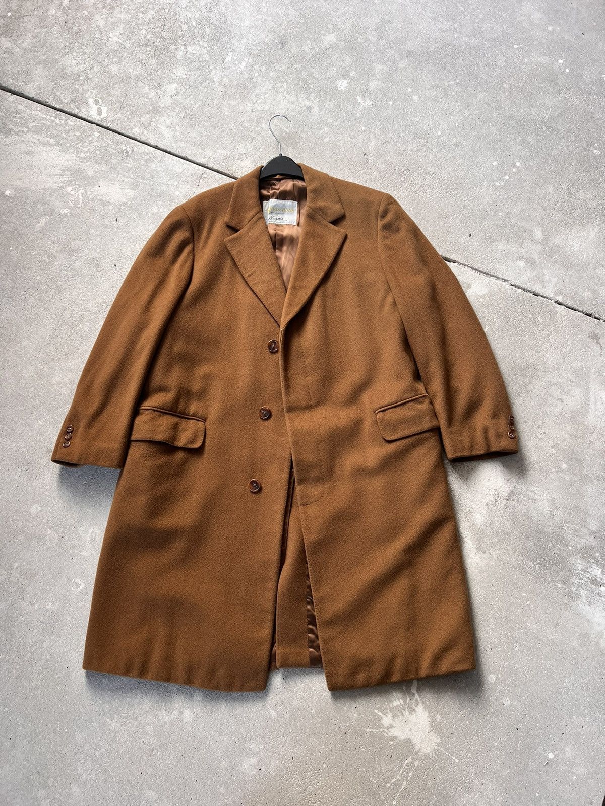 Aquascutum Vintage Aquascutum Rare Luxury Cashmere London Coat Size US L / EU 52-54 / 3 - 1 Thumbnail